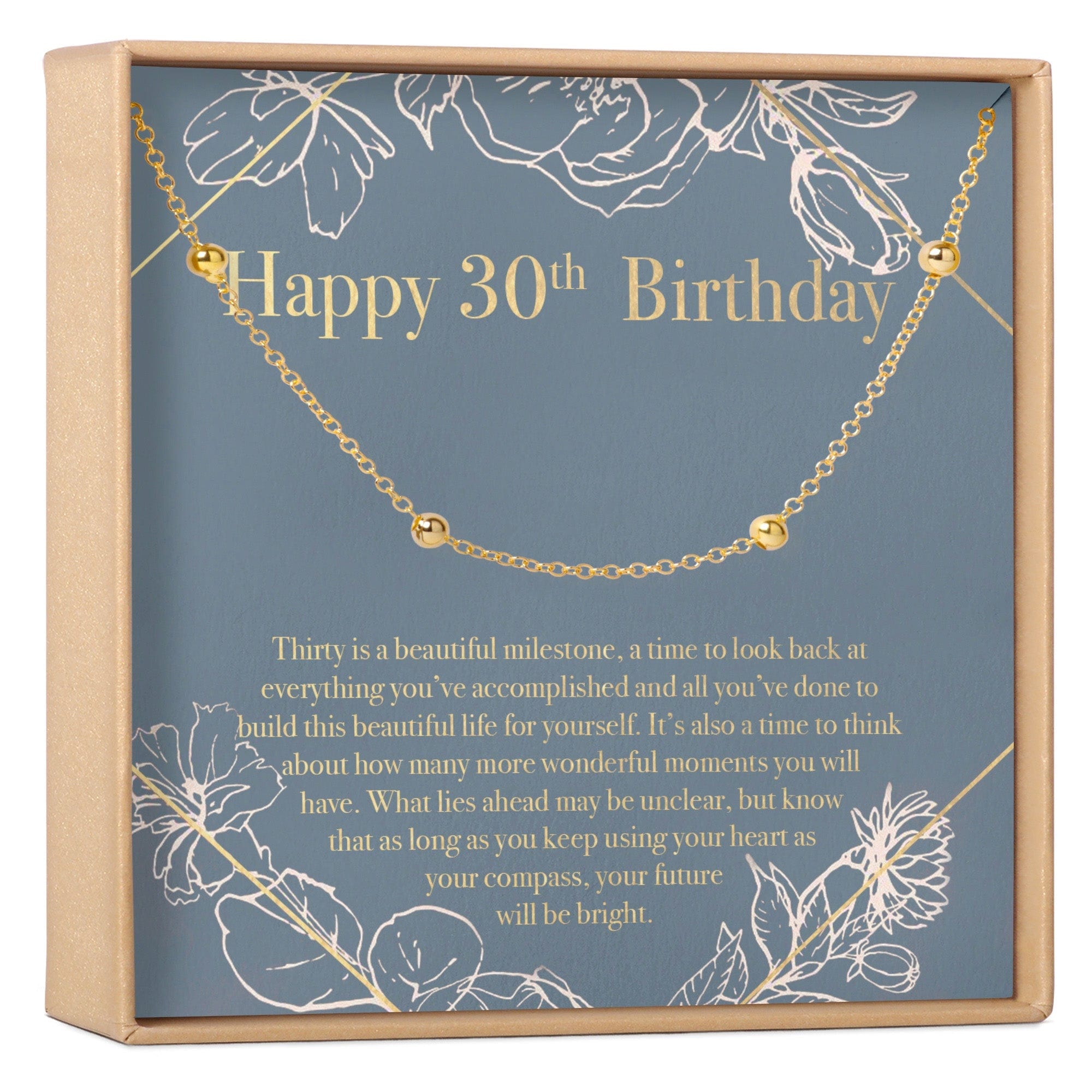 30th Birthday Dot Bracelet Bracelet