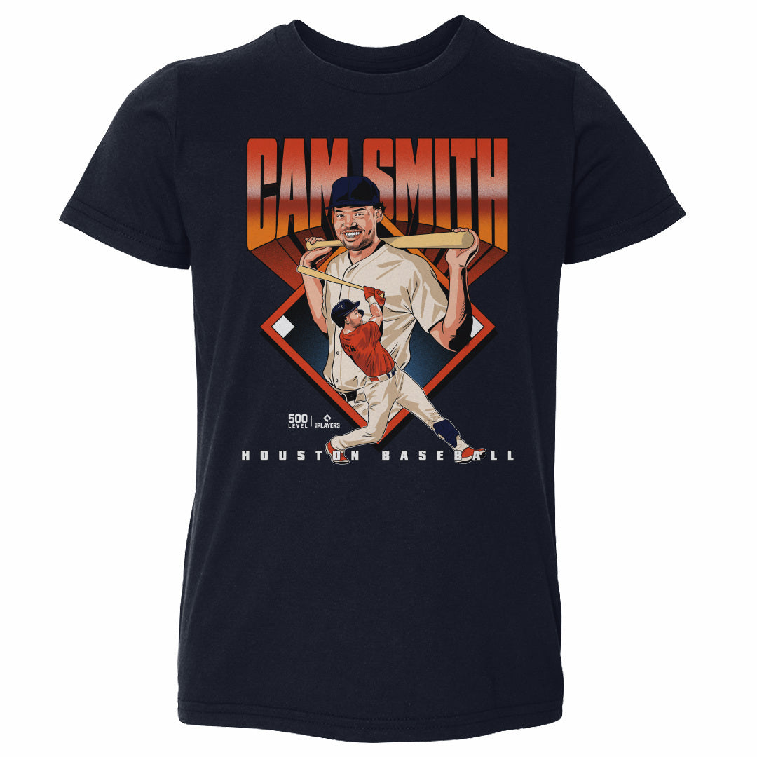Cam Smith Houston Baseball Diamond WHT