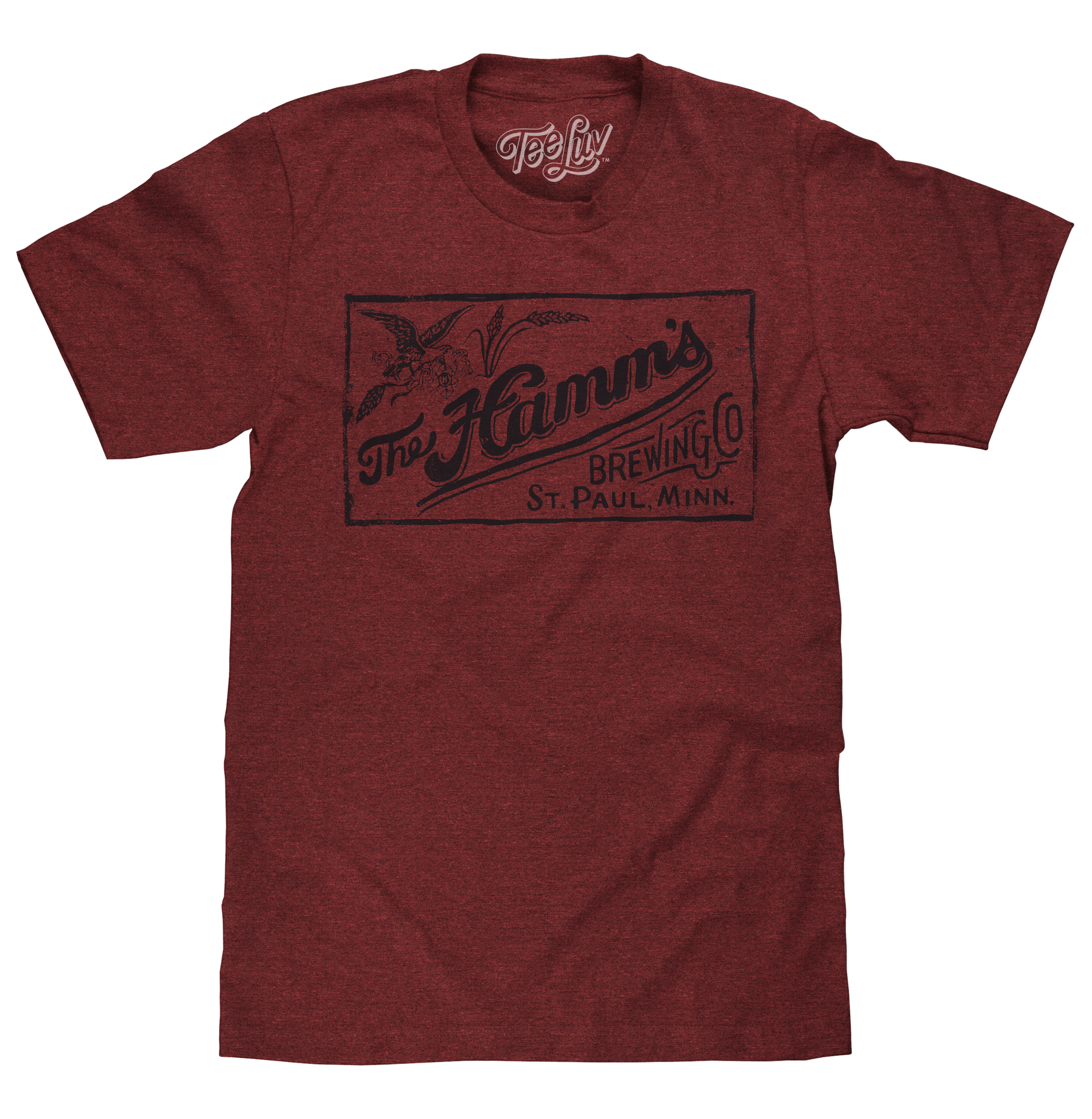 The Hamm&amp;#39;s Brewing Company Logo T-Shirt - Red