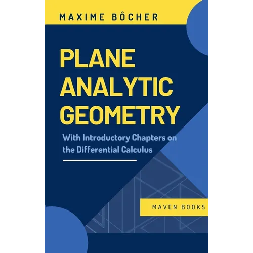 Plane Analytic Geometry - Paperback