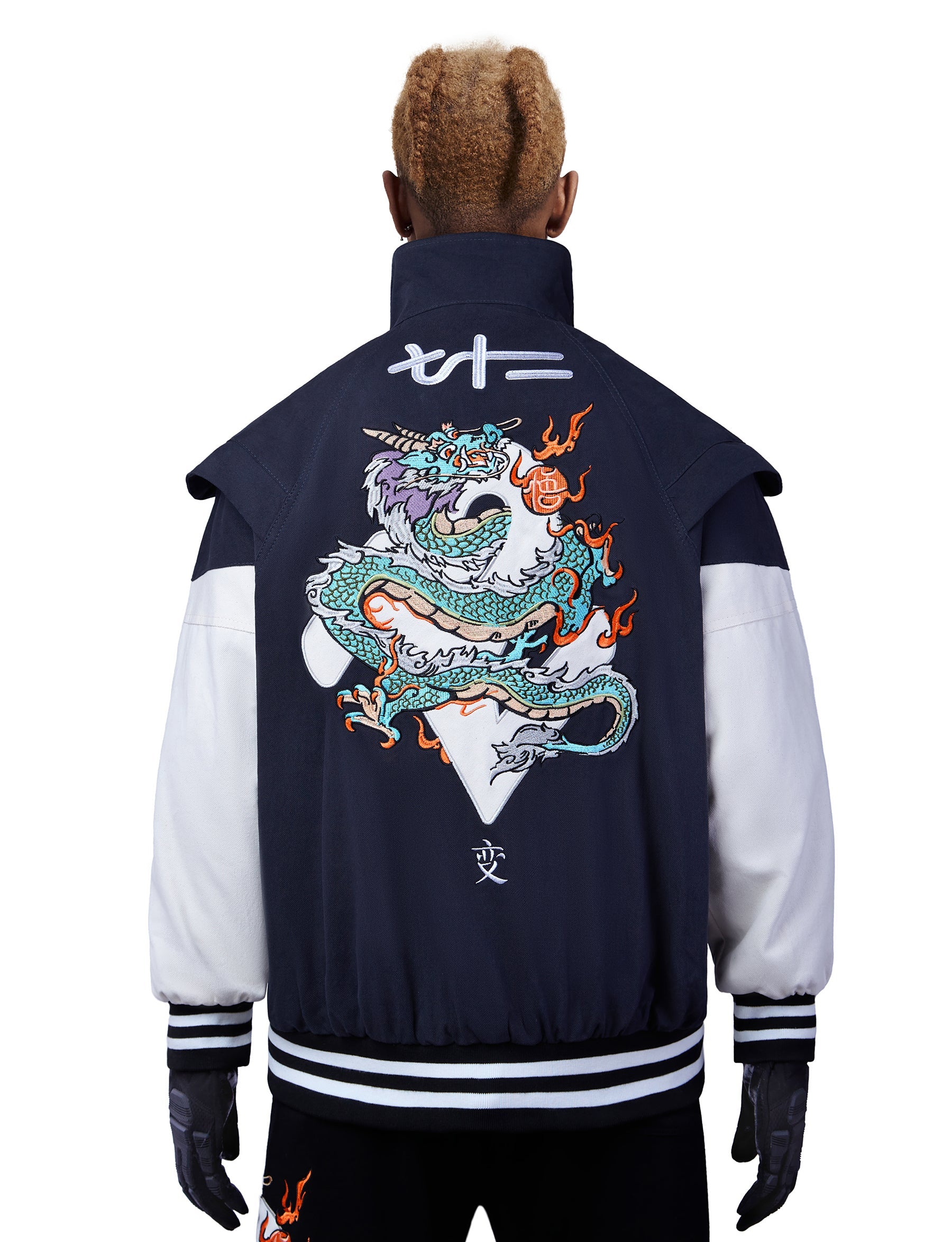 YEJ5 Resting Dragon Embroidery Jacket