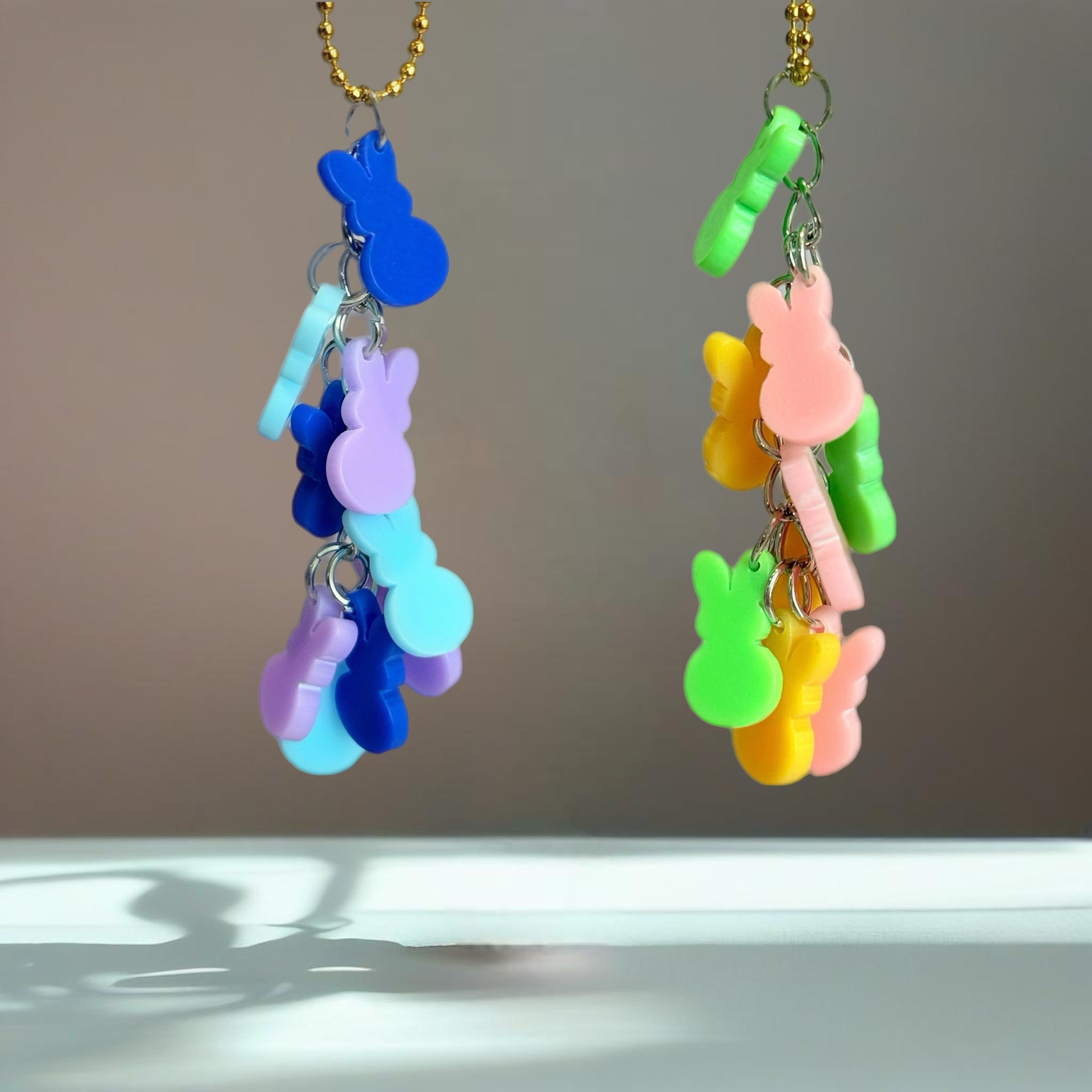 Peeps Bunnies Charm - Tumbler Handle Charm