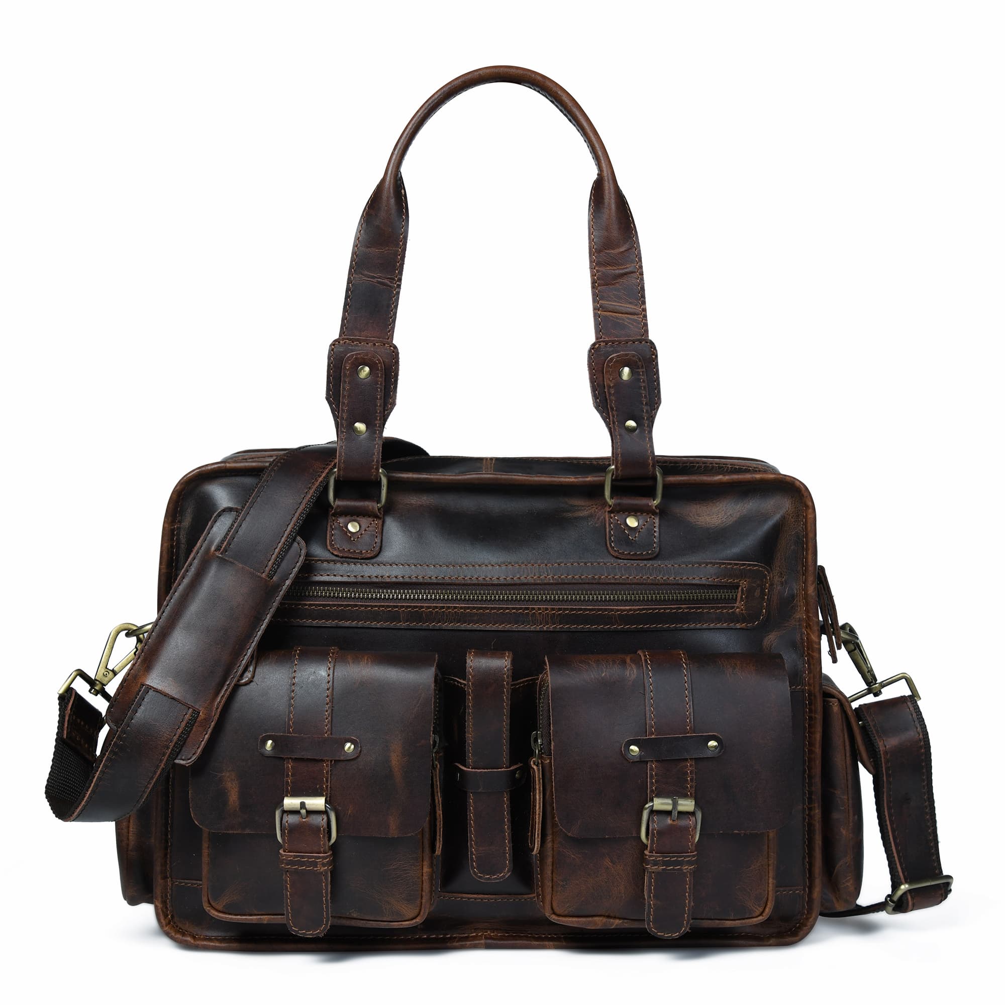 Dryden Buffalo Briefcase