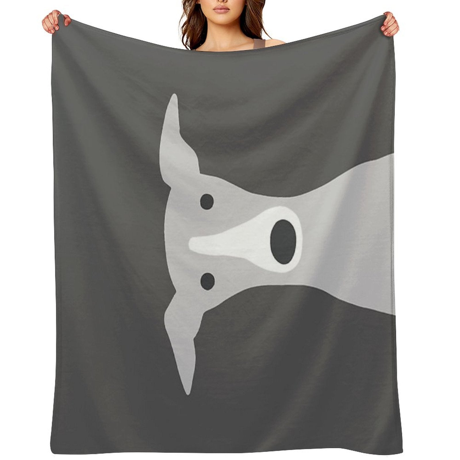 Greyhound  Italian Greyhound  Cute Whippet Dog Throw Blanket