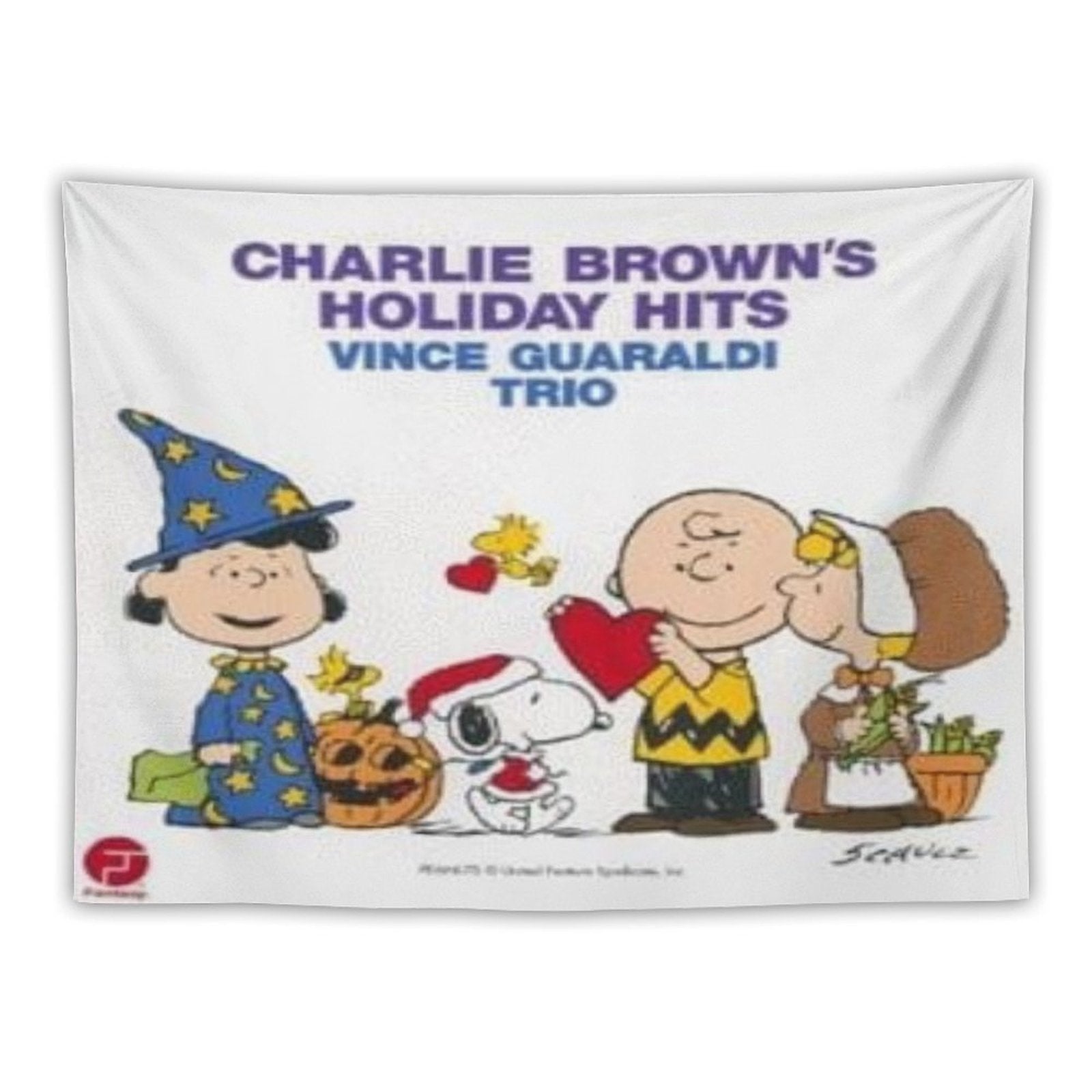 Charlie Brown’s Holiday Hits Tapestry