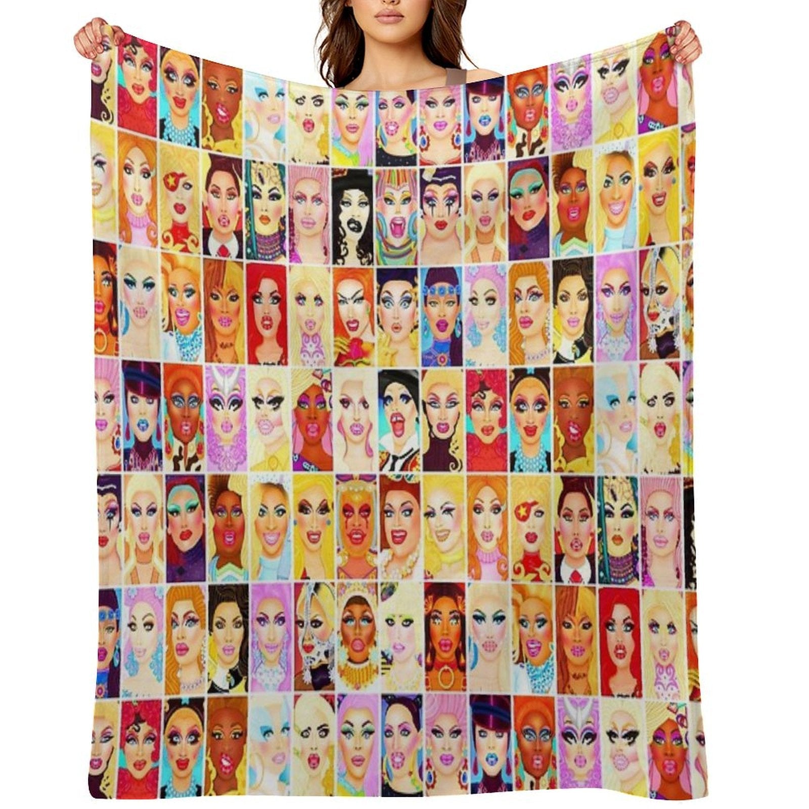 DRAG QUEEN ROYALTY Throw Blanket