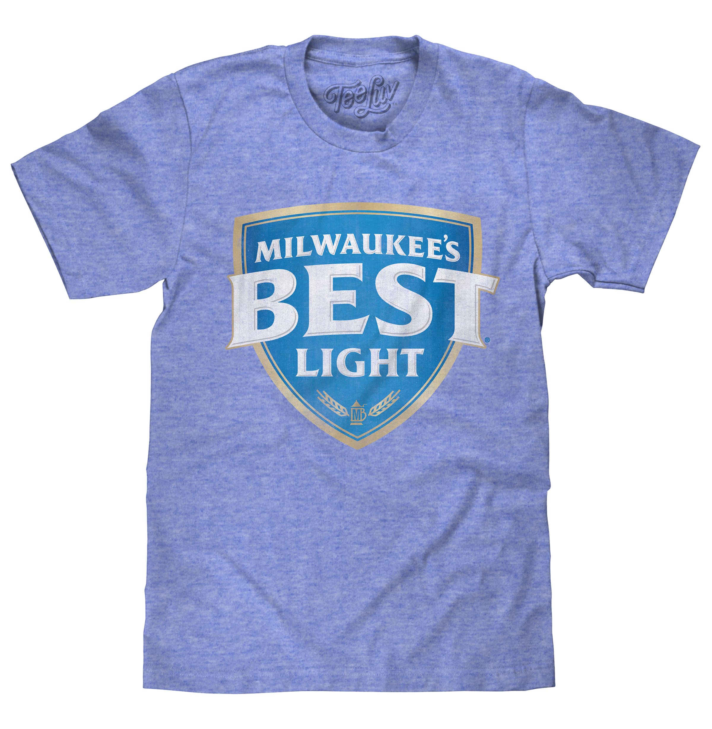 Milwaukee&amp;#39;s Best Light Logo T-Shirt - Blue