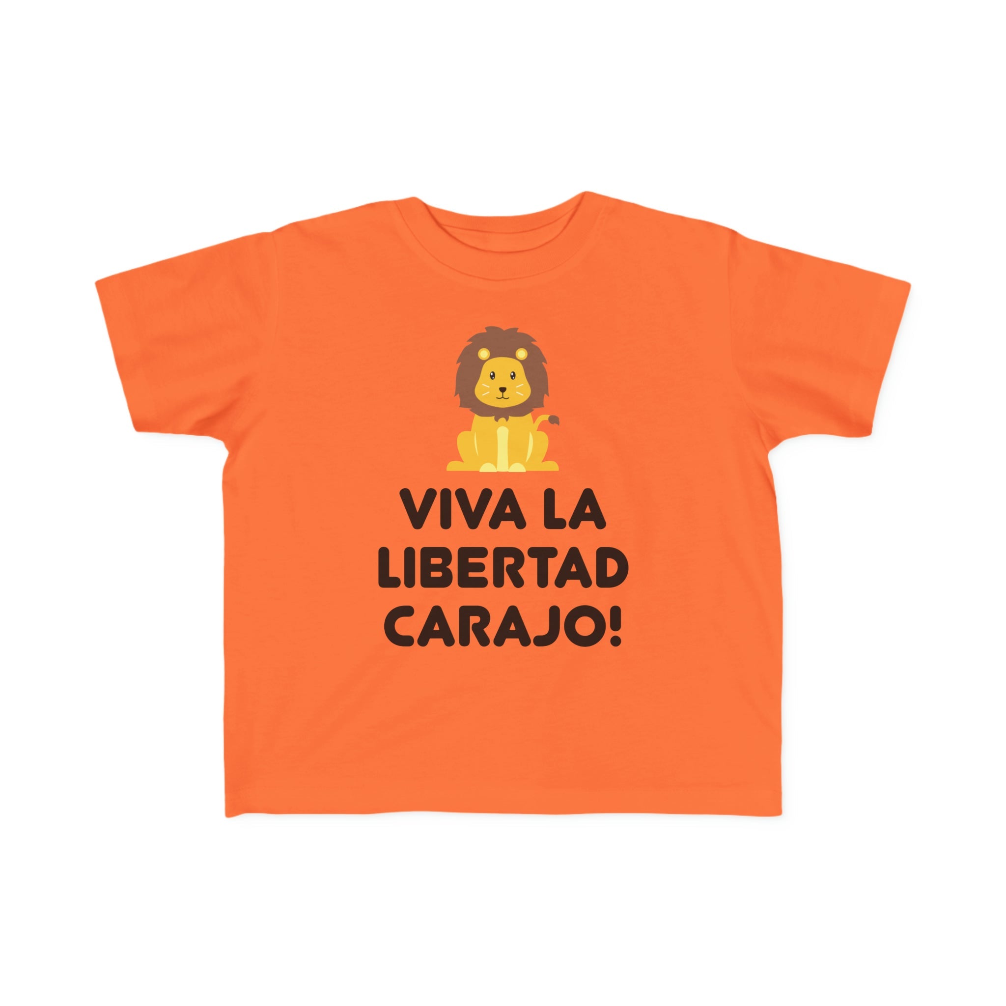 Viva La Libertad Carajo Lion Toddler&amp;#39;s Fine Jersey Tee