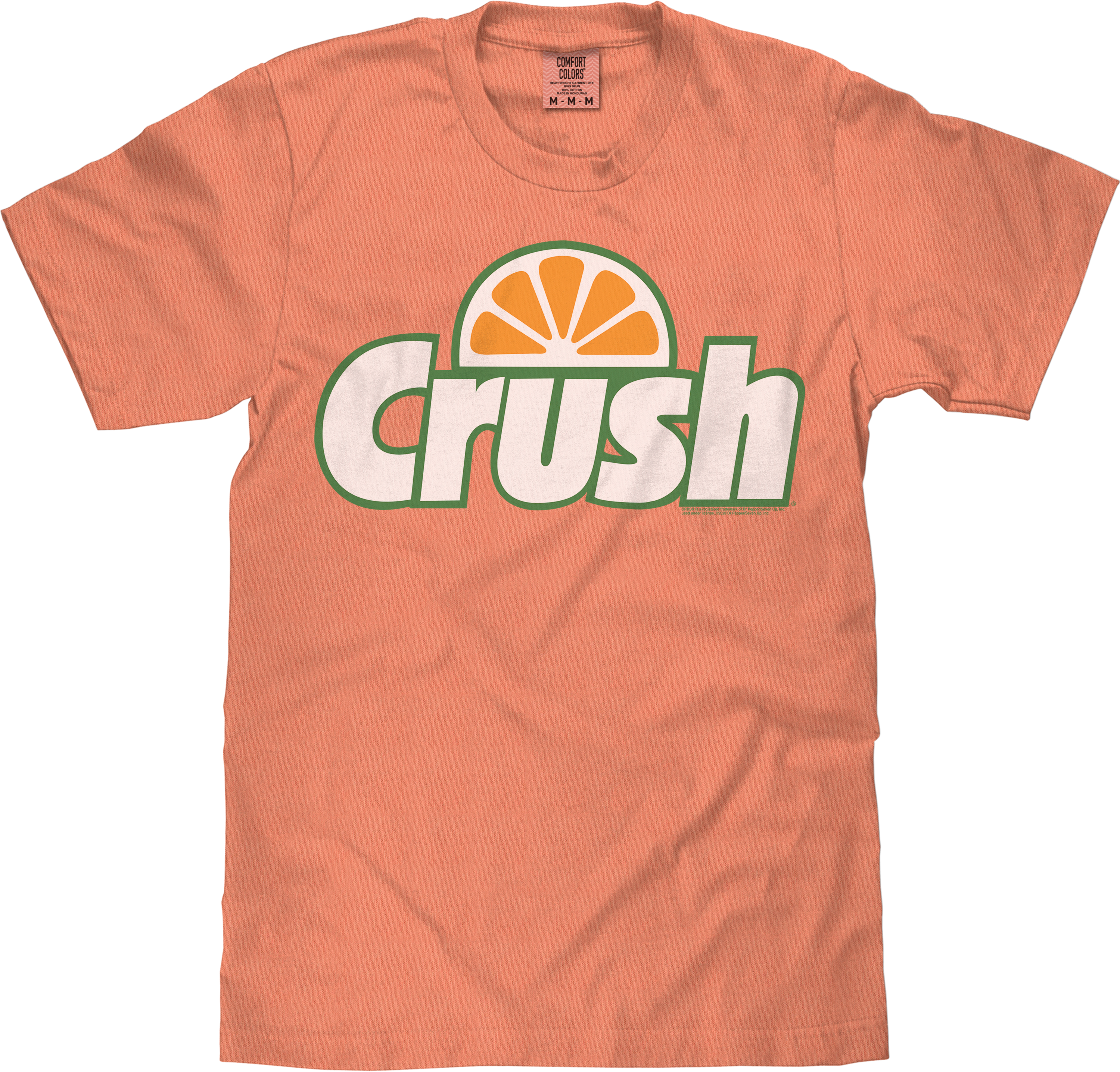 Tee Luv x Comfort Colors Orange Crush Logo T-Shirt - Melon