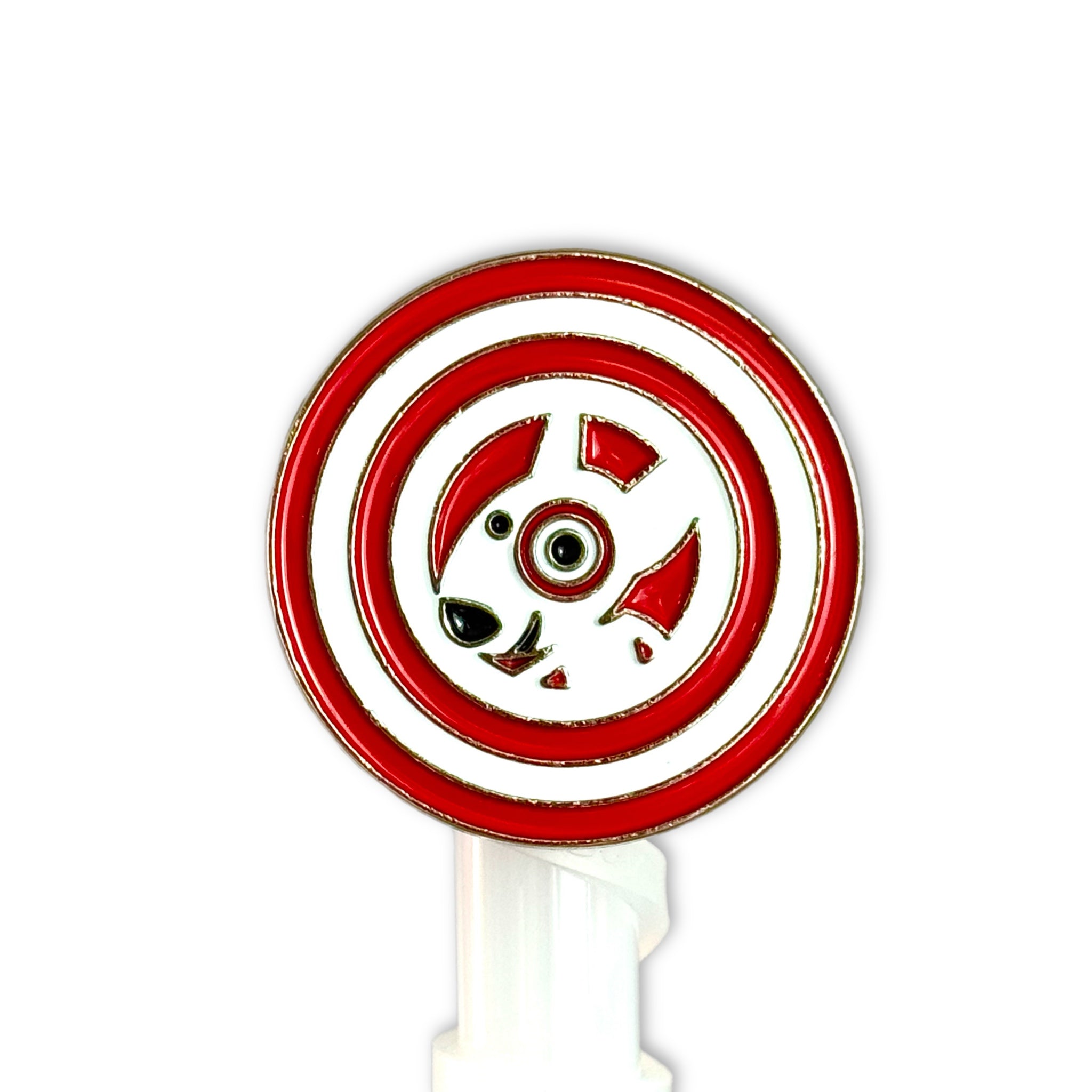 SIPS N TRIPS CUTE PUP METAL DELUXE STRAW TOPPER