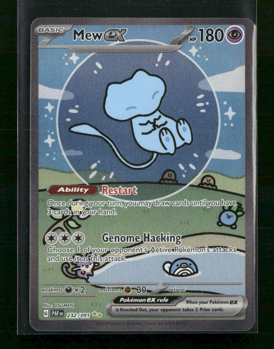 SV: Paldean Fates Mew ex #232/091