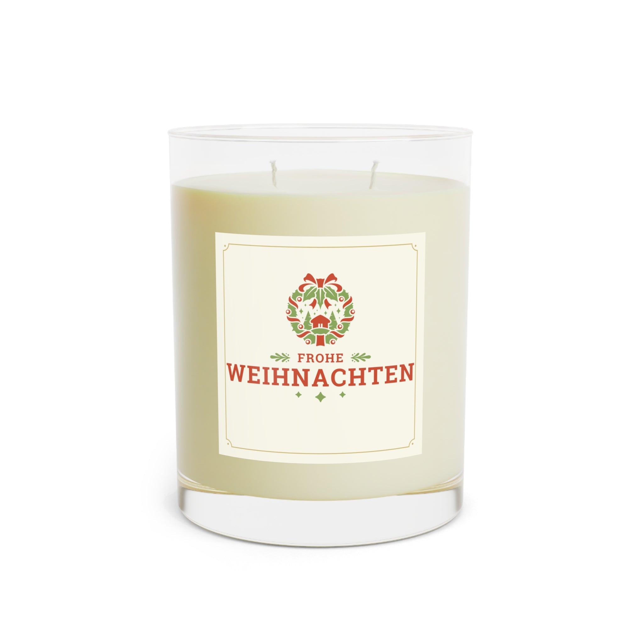 Frohe Weihnachten Scented Candle - German "Merry Christmas"