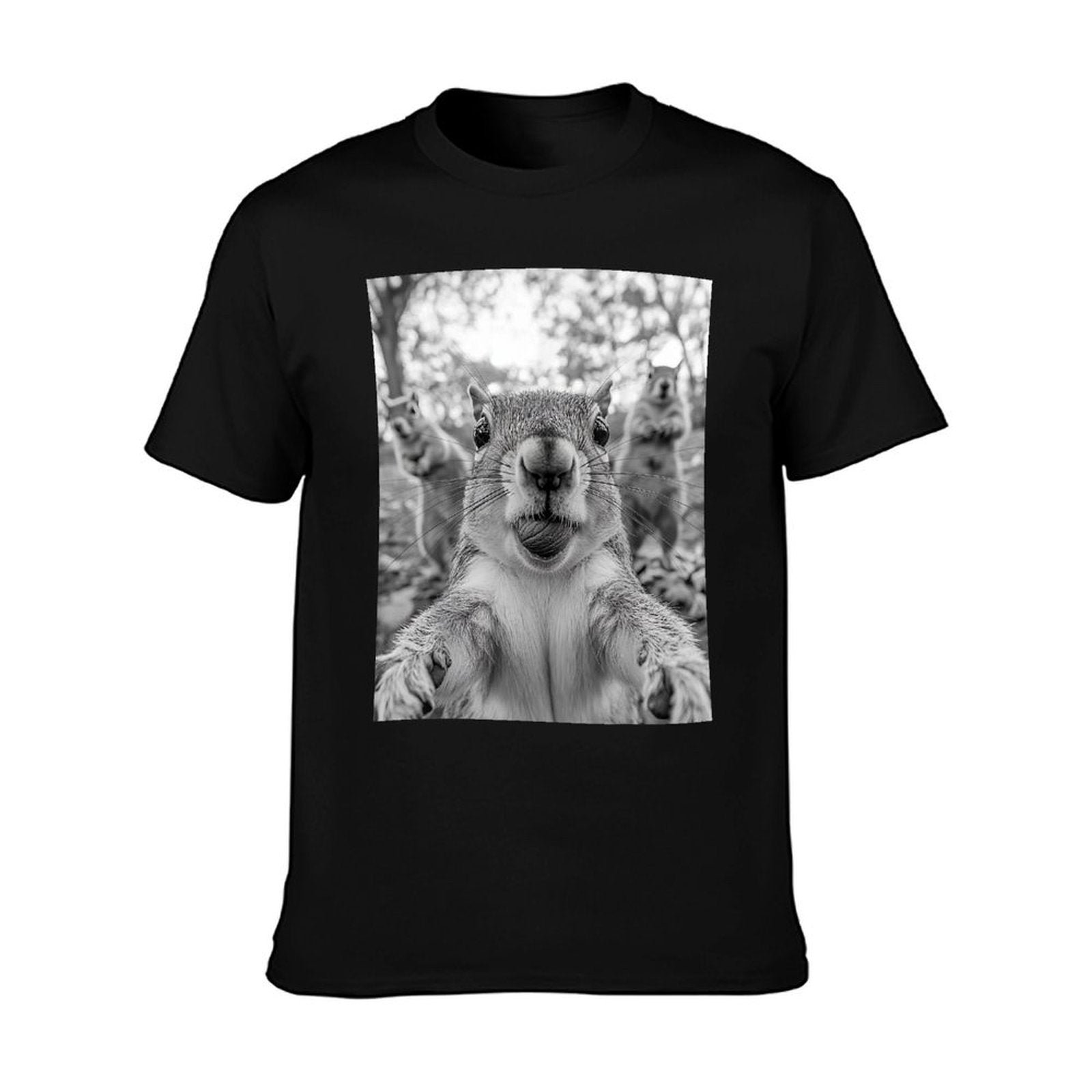 Cute Squirrel Selfie T-Shirt
