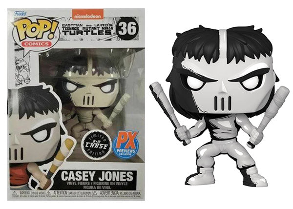 Casey Jones (Black &amp;amp; White, Comics, Teenage Mutant Ninja Turtles) 36 - Previews Exclusive **Chase**