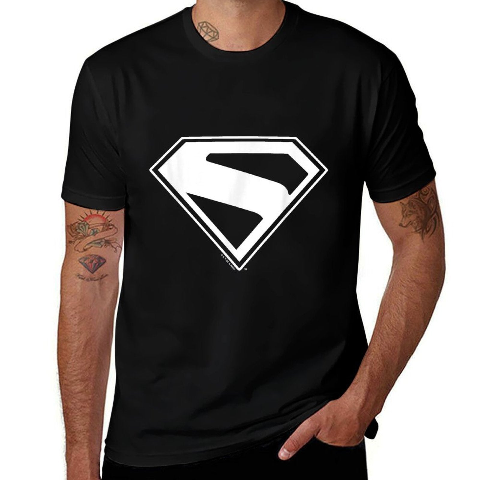 Superman (2025) Superman New Logo  Trendy Pattern T-Shirt