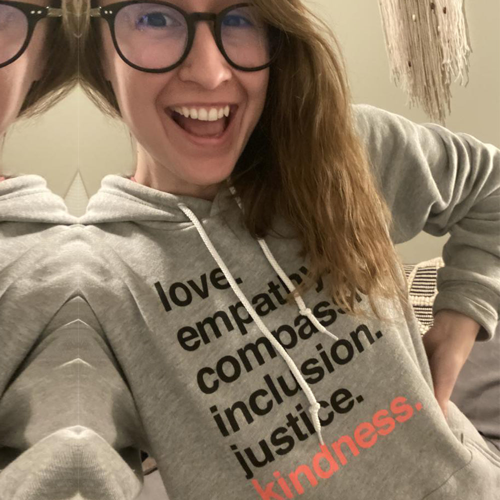 'Kindness Is' Pullover Fleece