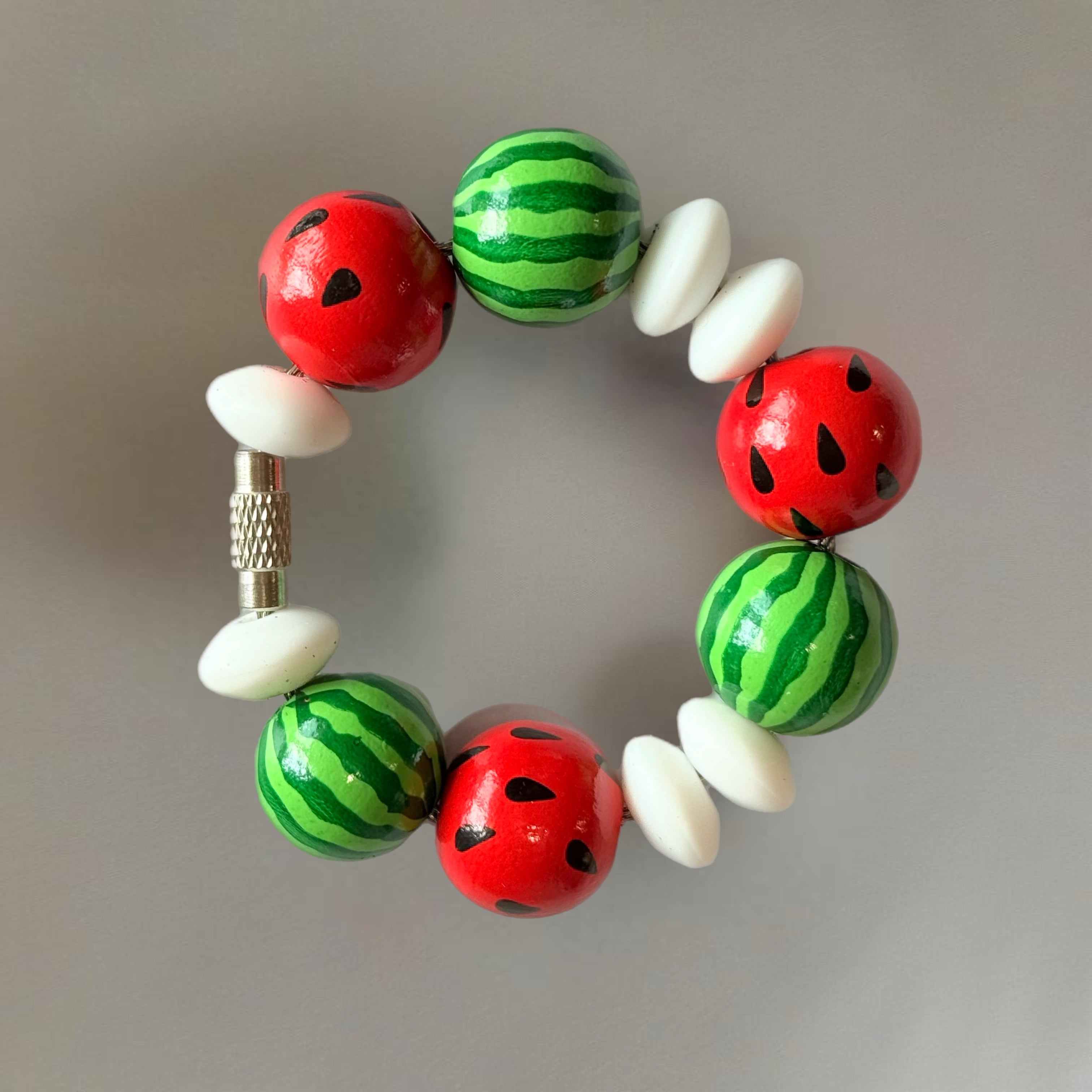 Watermelon Bracelet - Tumbler Handle Charm