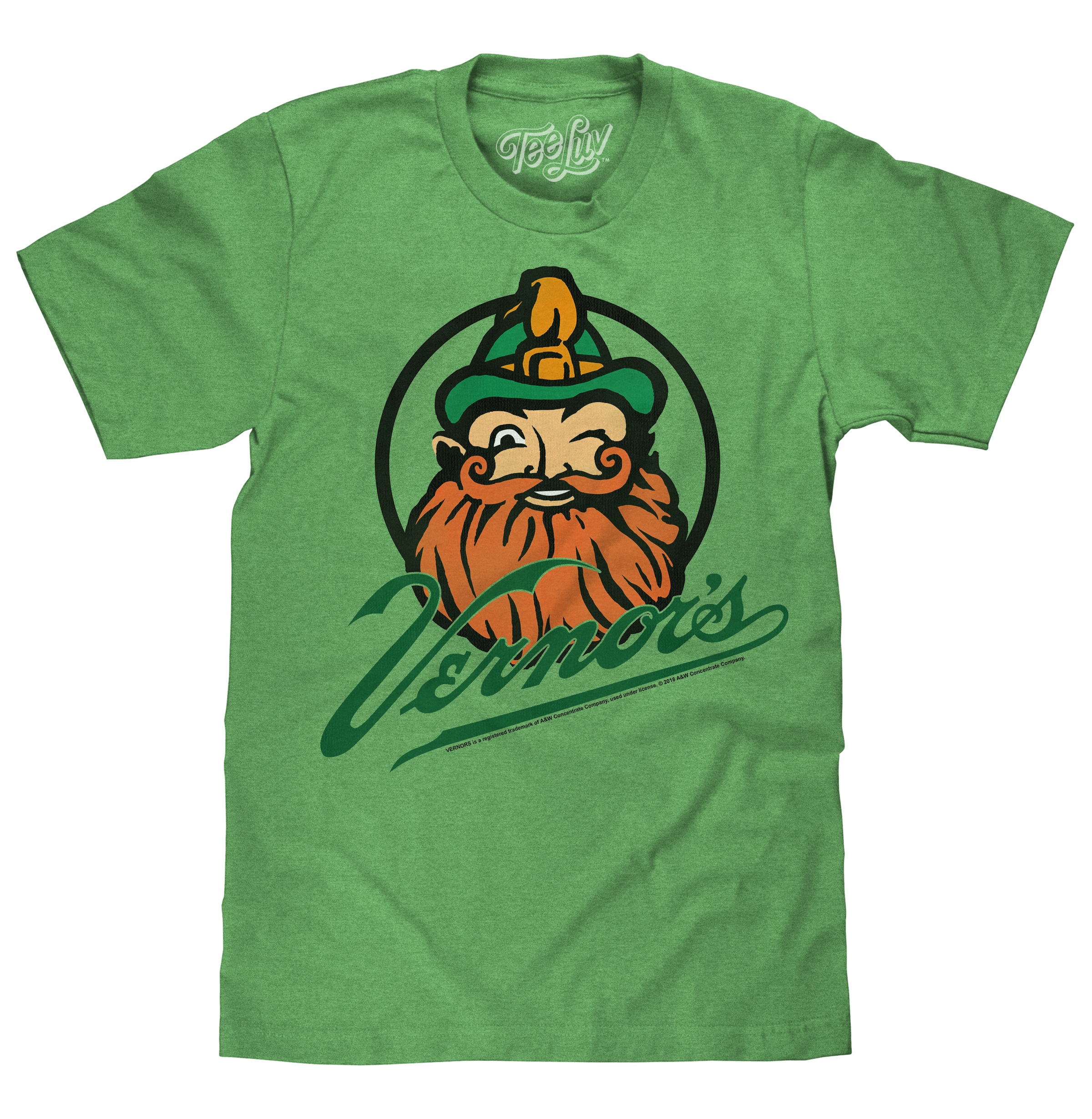 Vernor&amp;#39;s Gnome Logo T-Shirt - Green