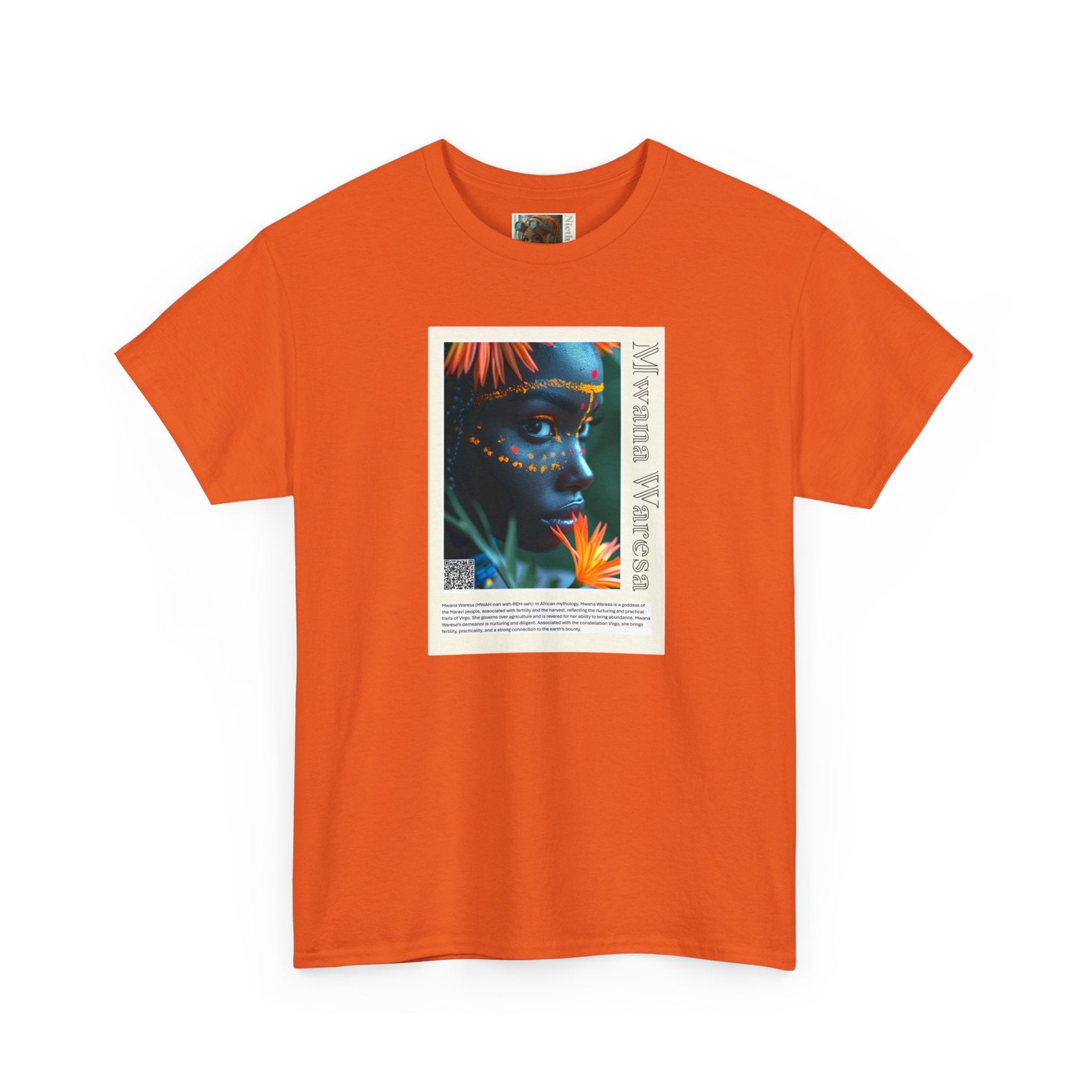 Mwana Waresa Aziza &amp;amp; Fae Unisex Heavy Cotton Tee