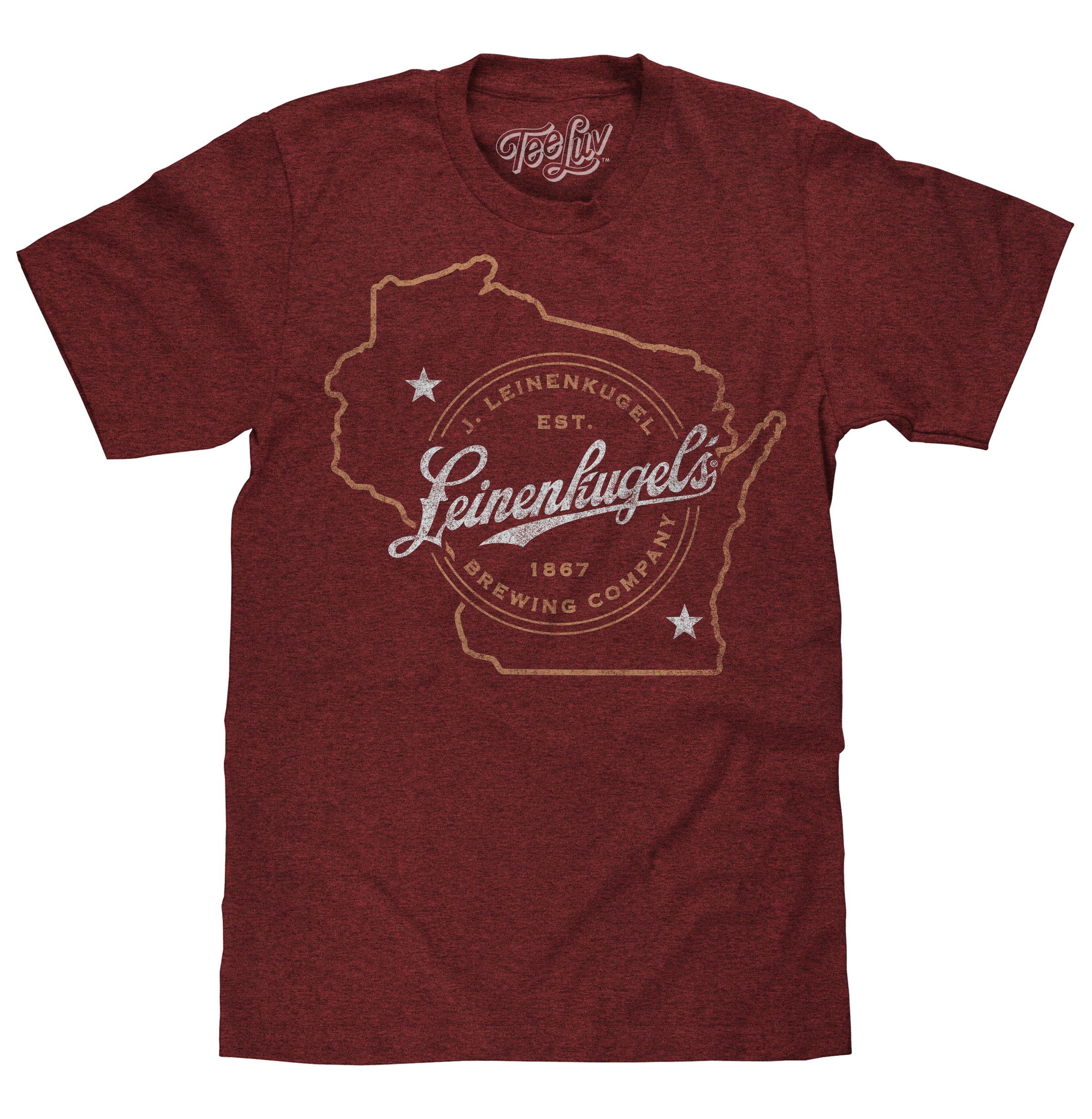 Leinenkugel&amp;#39;s Wisconsin T-Shirt - Red