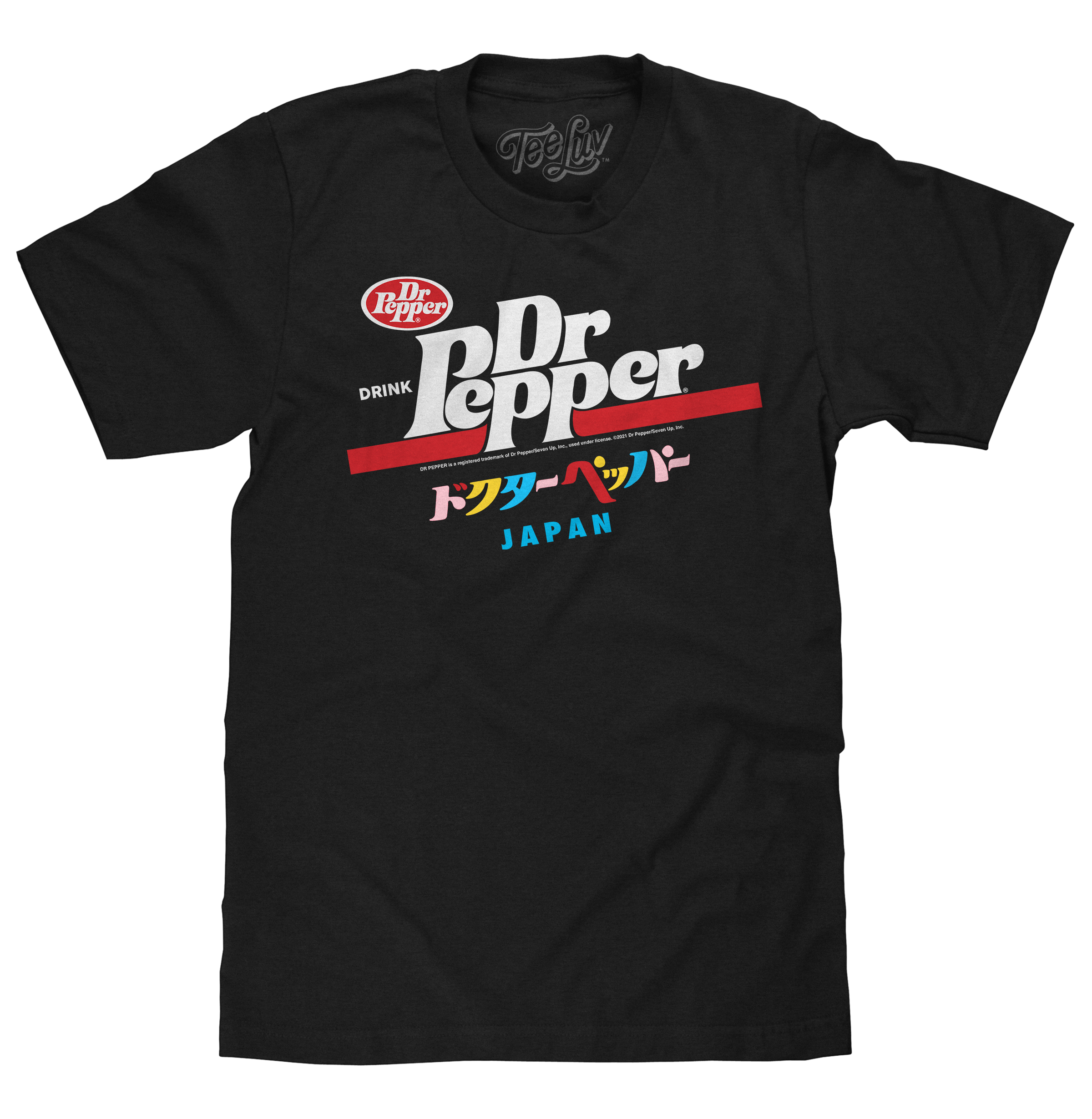 Drink Dr Pepper Japan T-Shirt - Black