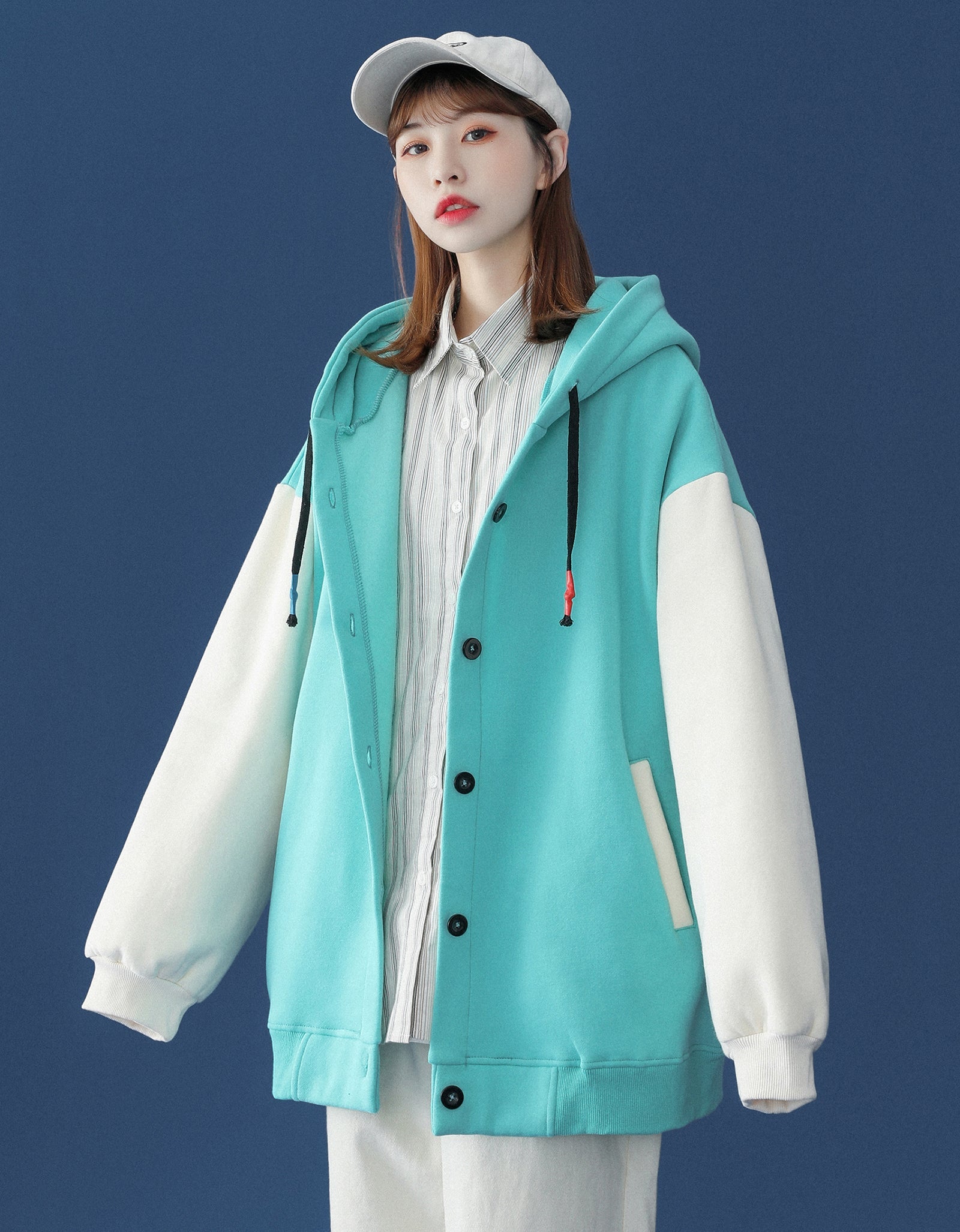 Women&amp;#39;s Patchwork 1104 Casual Jacket