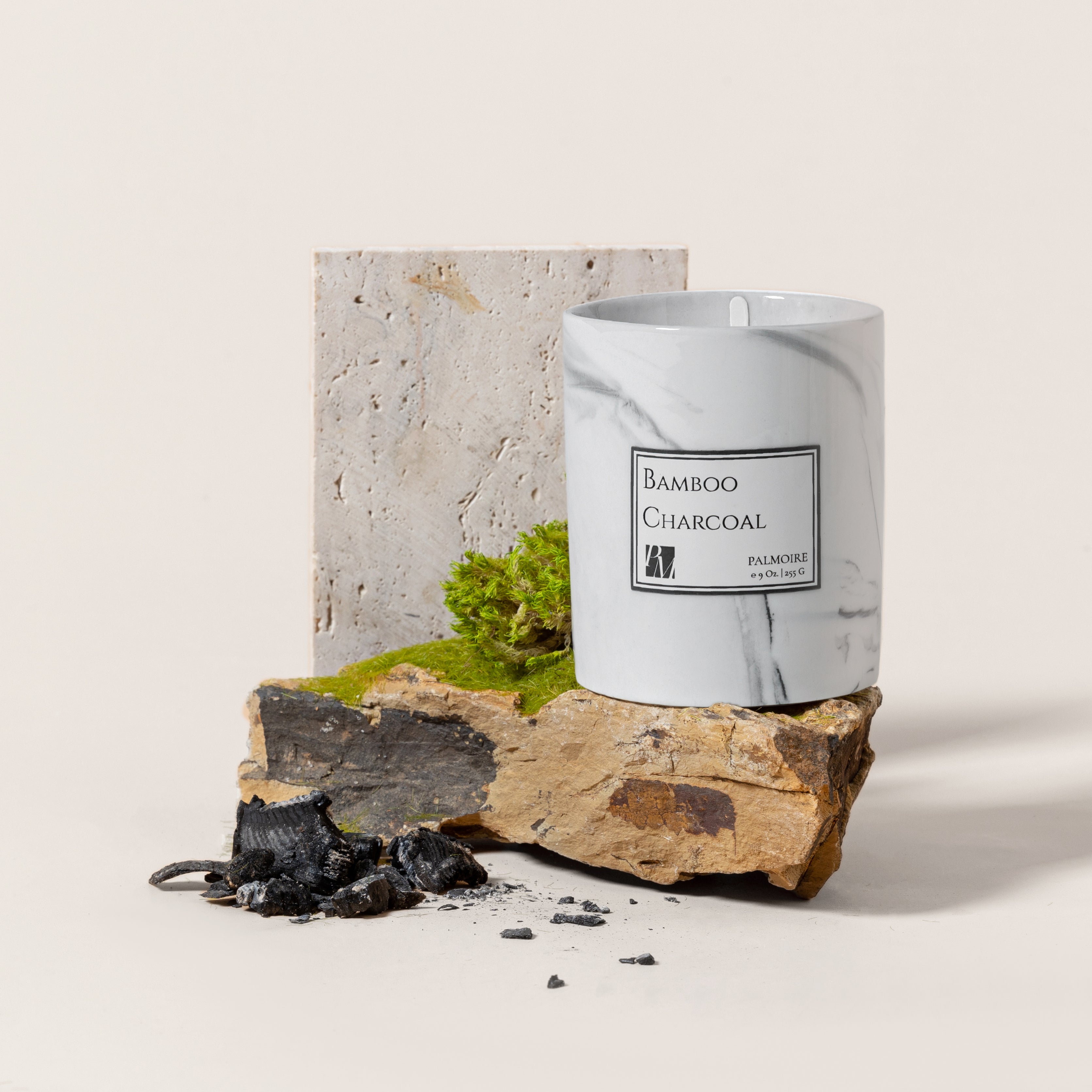 Bamboo Charcoal Soy Wax Candle