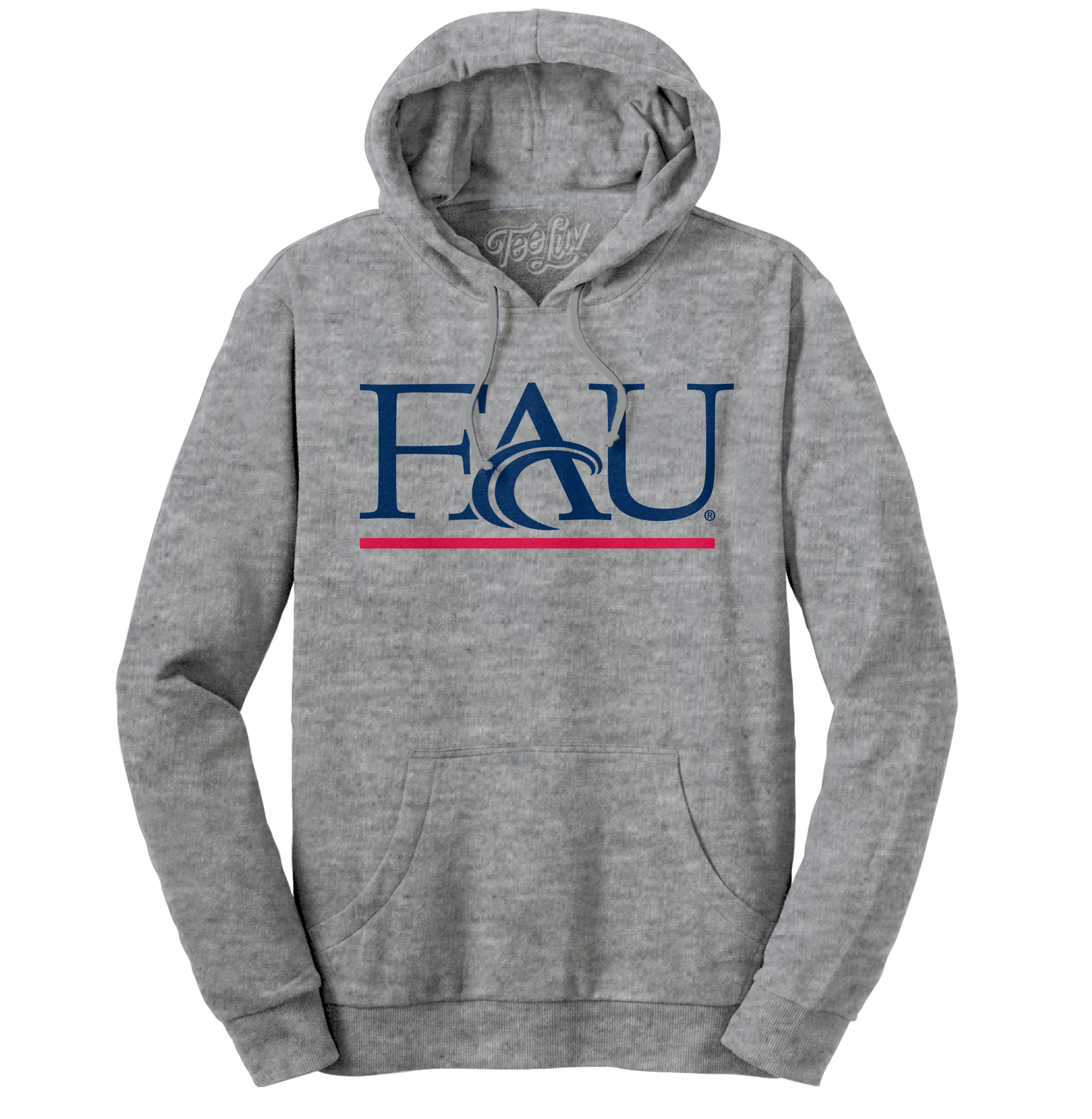 Florida Atlantic University Hooded Sweatshirt - Gray