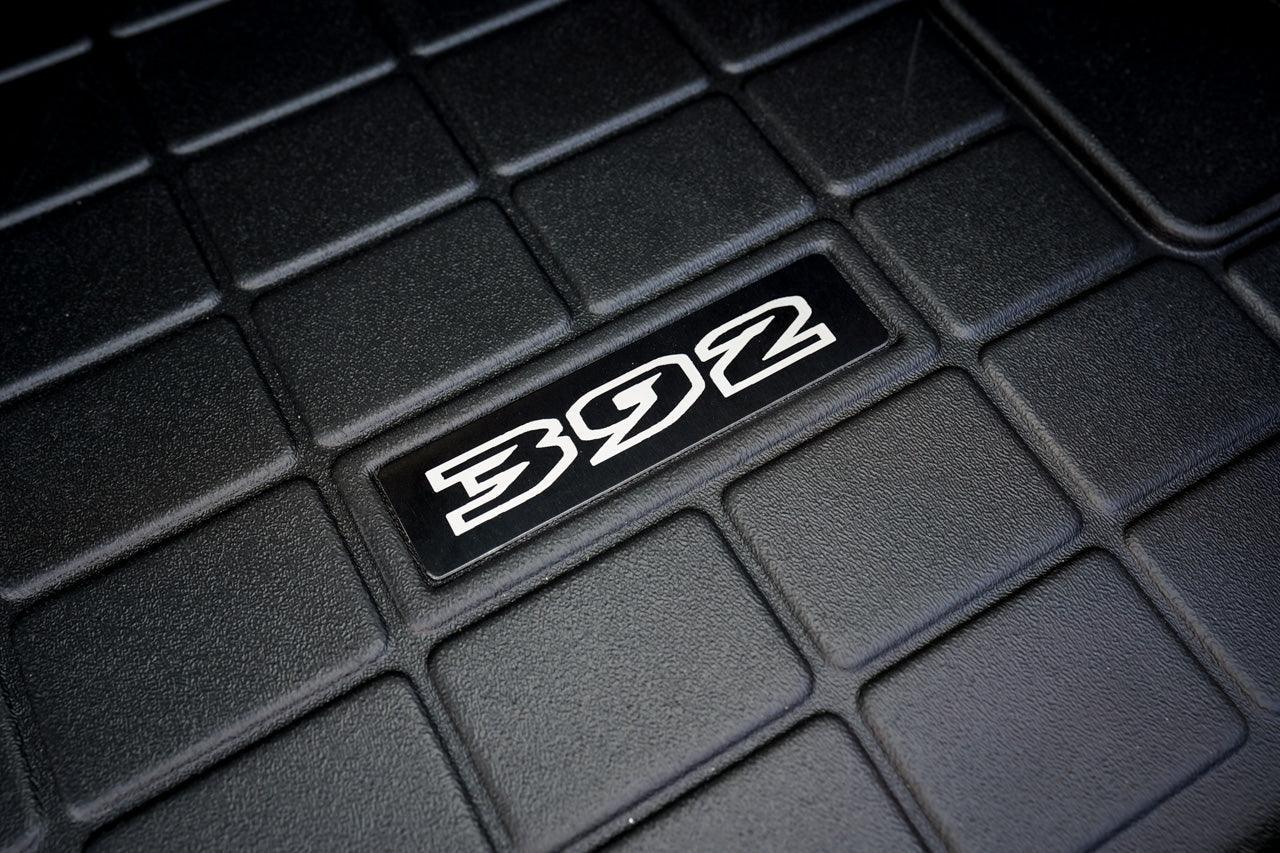 &amp;quot;392&amp;quot; Weathertech Floor Mat Logo (Etched Metal) - Universal