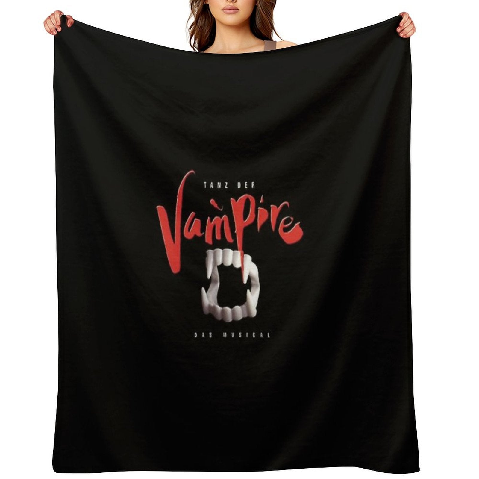 Tanz Der Vampire Throw Blanket