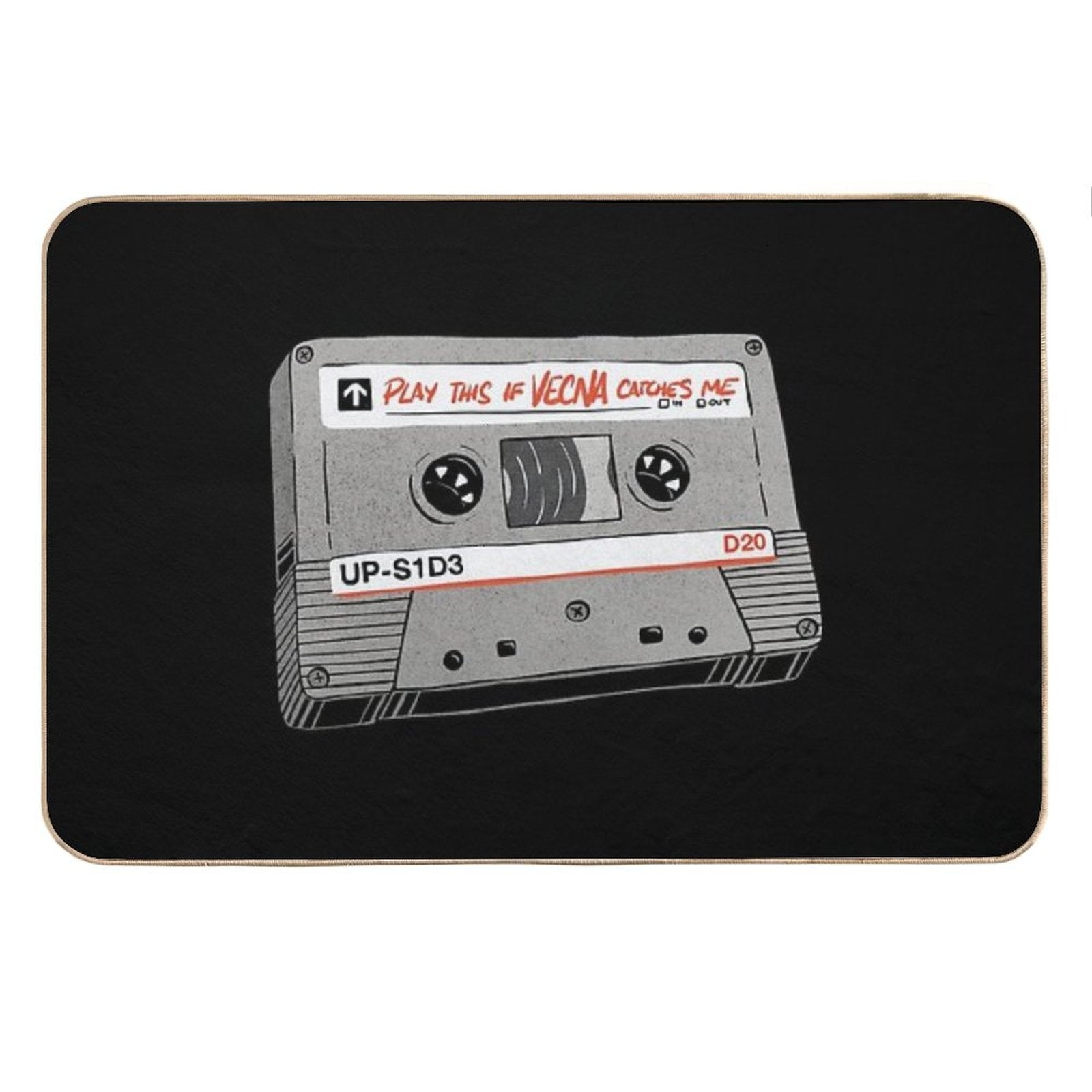 Play This in Case of Vecna Bath Mat