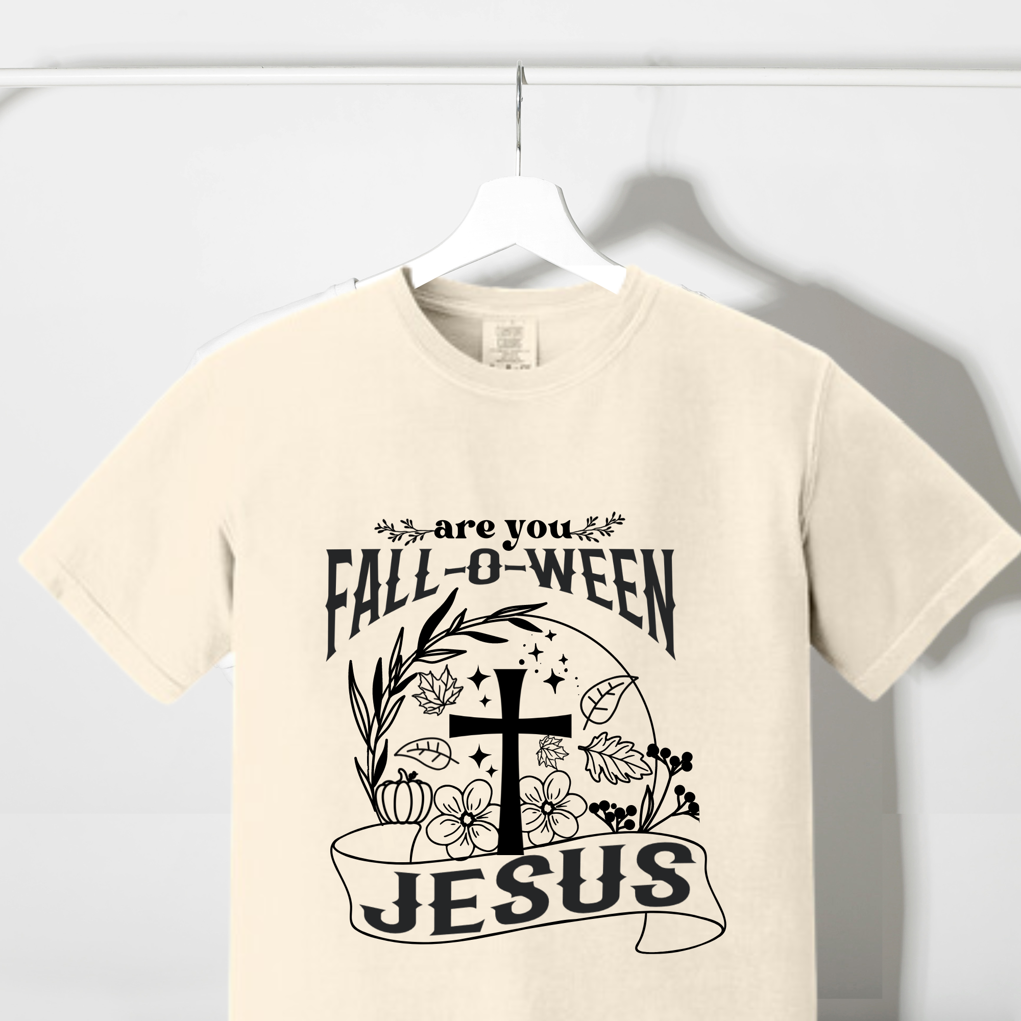 Are you falloween Jesus comfort colors Tshirt