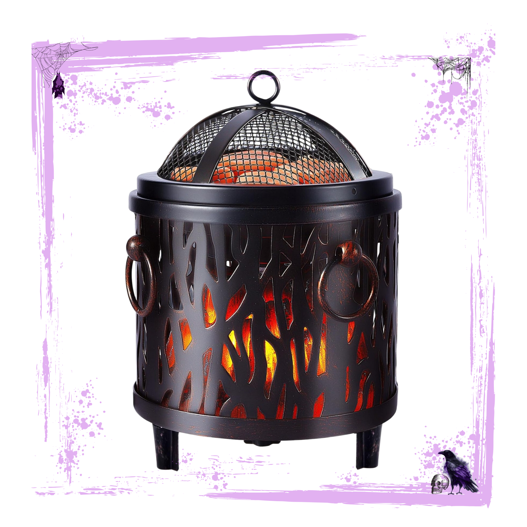 Campfire Wax Warmer &amp;amp; Fragrance of The Month scented Scoopable Wax