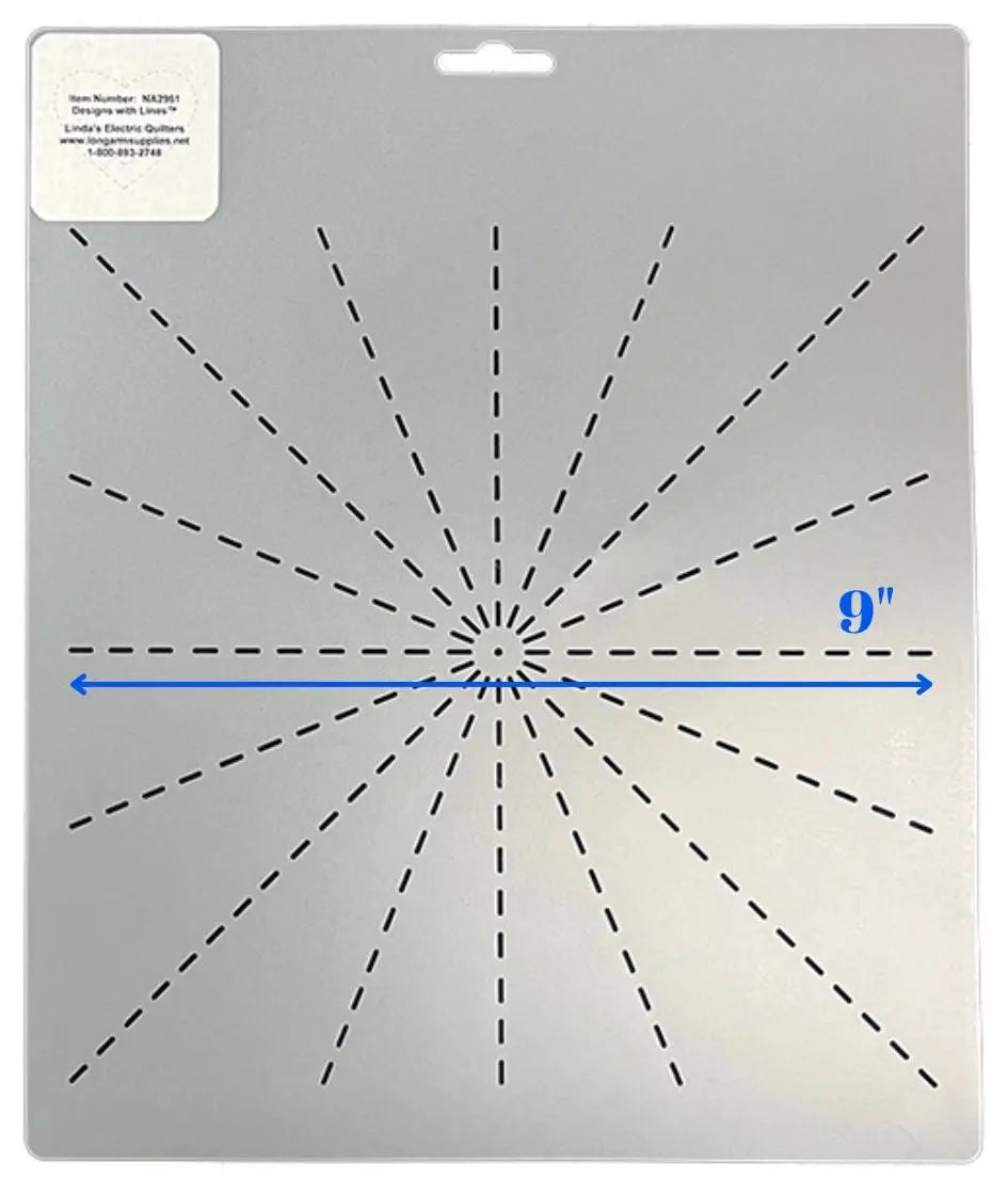 2961 Spider Web 9&amp;quot; Stencil