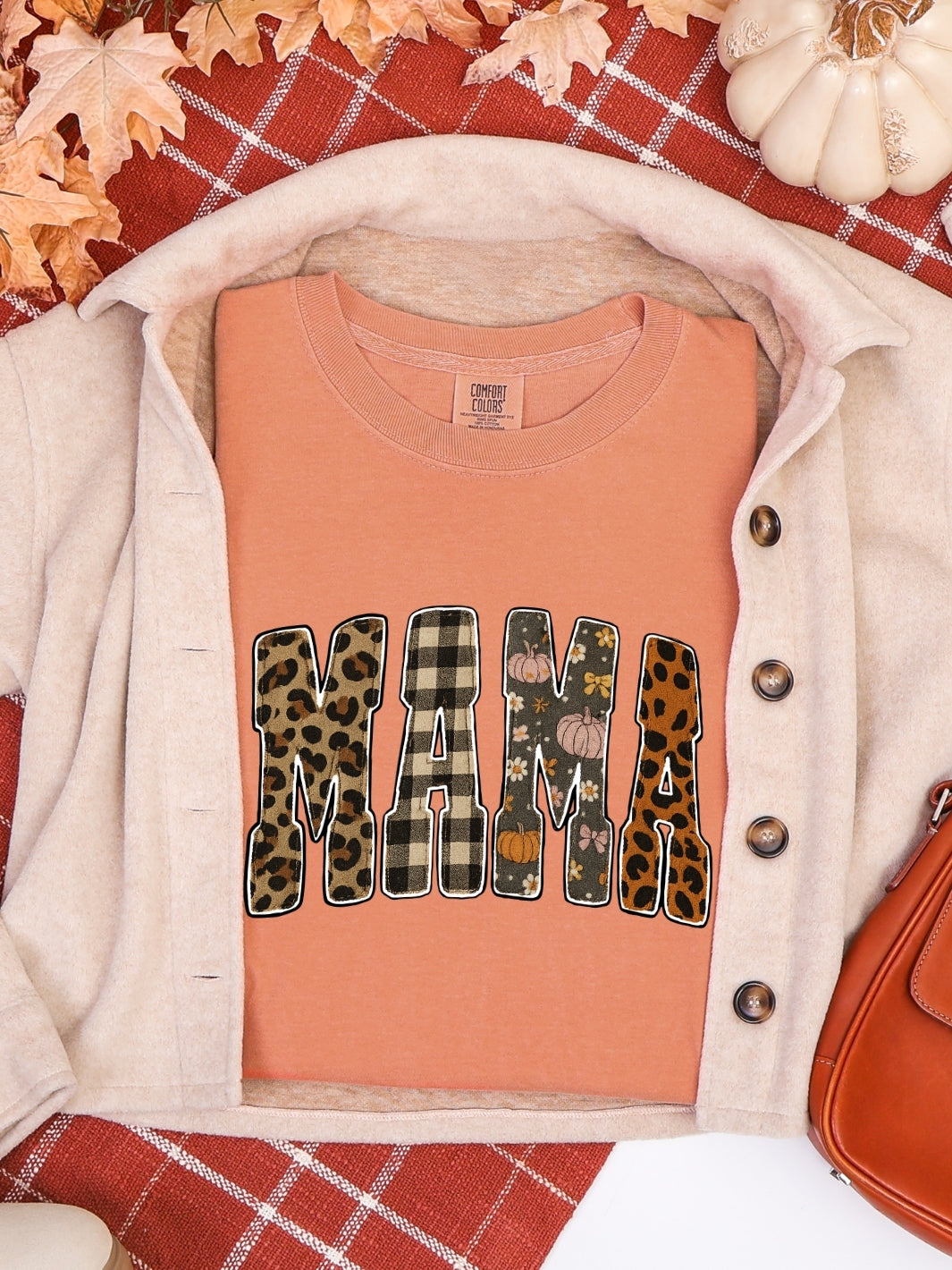 Comfort Colors Fall MAMA T-Shirt