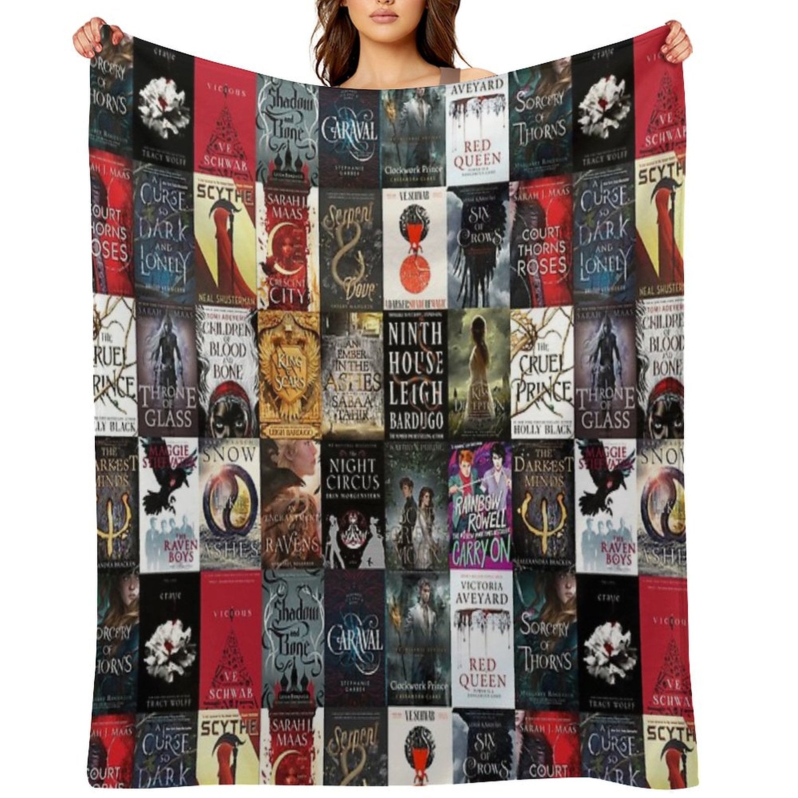 YA Young Adult Fantasy Books Blanket Throw Blanket