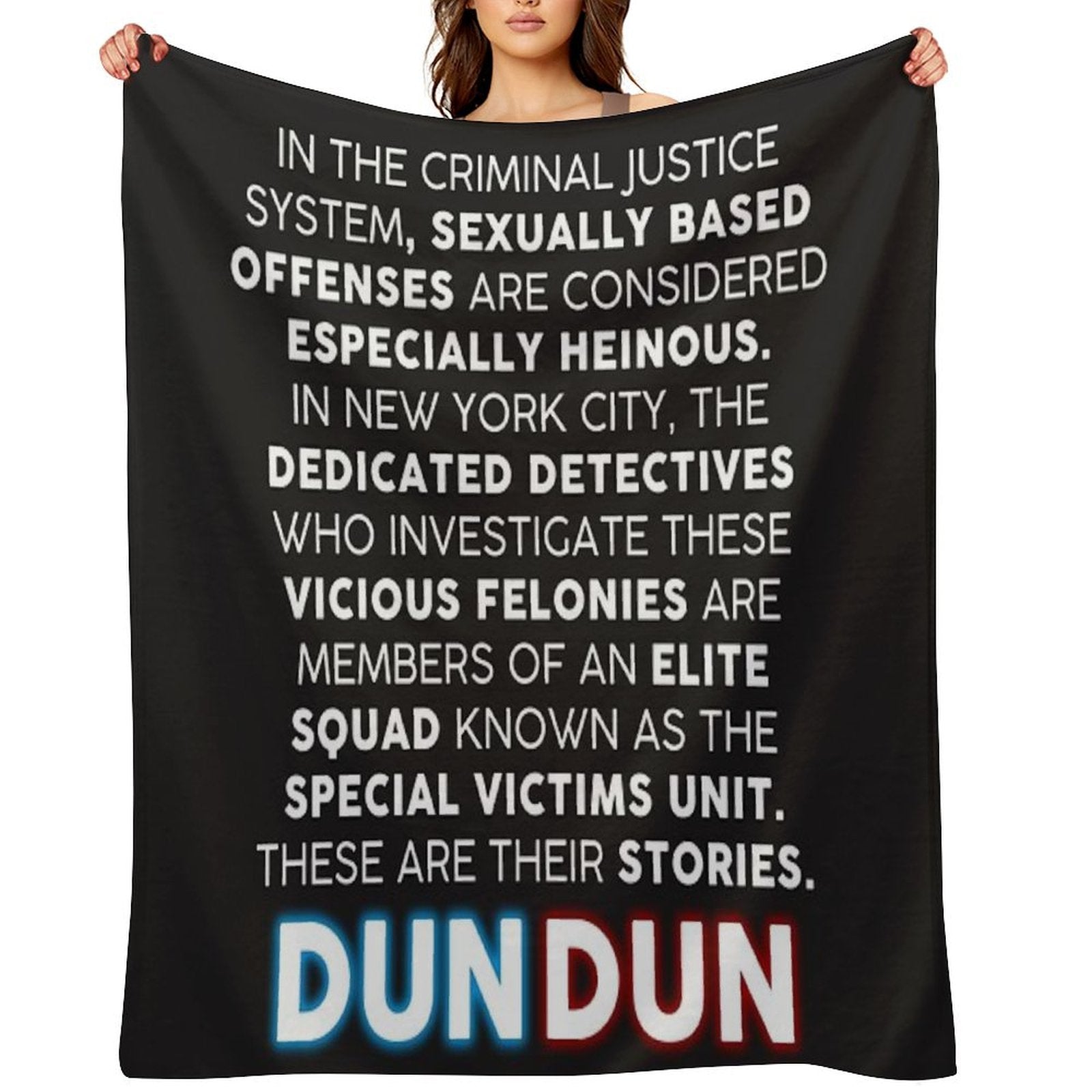 SVU Opening Speech Throw Blanket