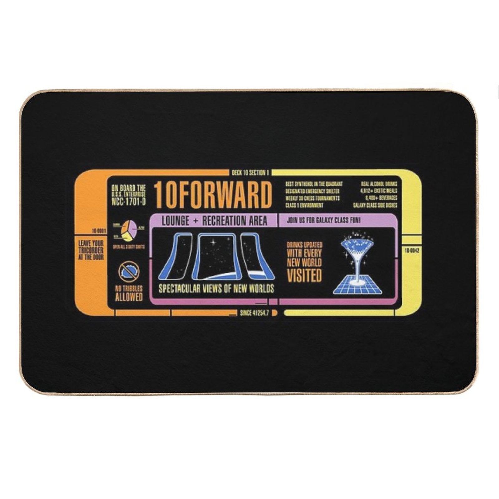 10FORWARD Bath Mat