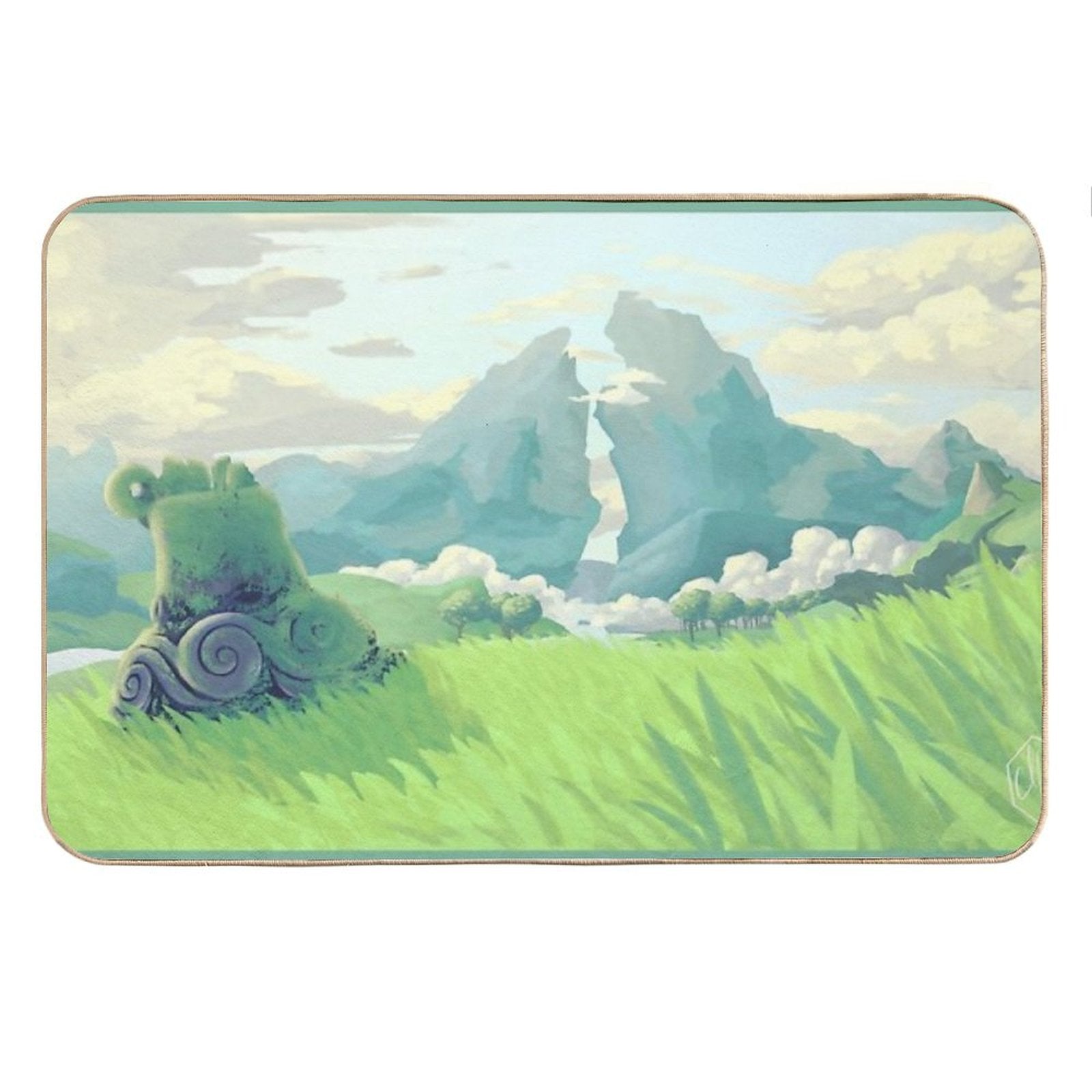 Dueling Peaks Bath Mat