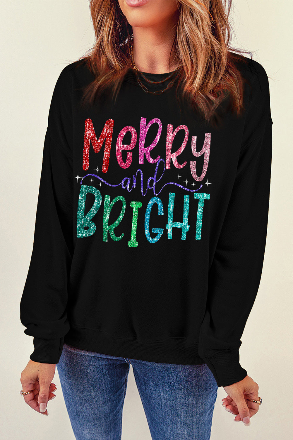 Harper Bright Graphic Christmas Pullover