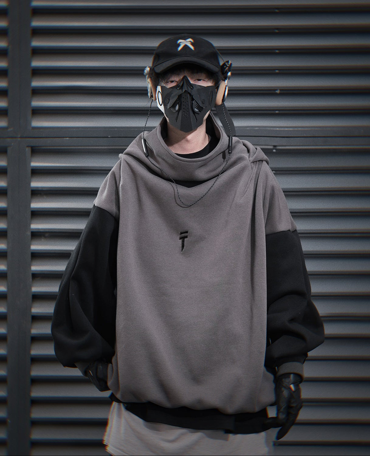 HiH51 Grey T-Tech Hoodie