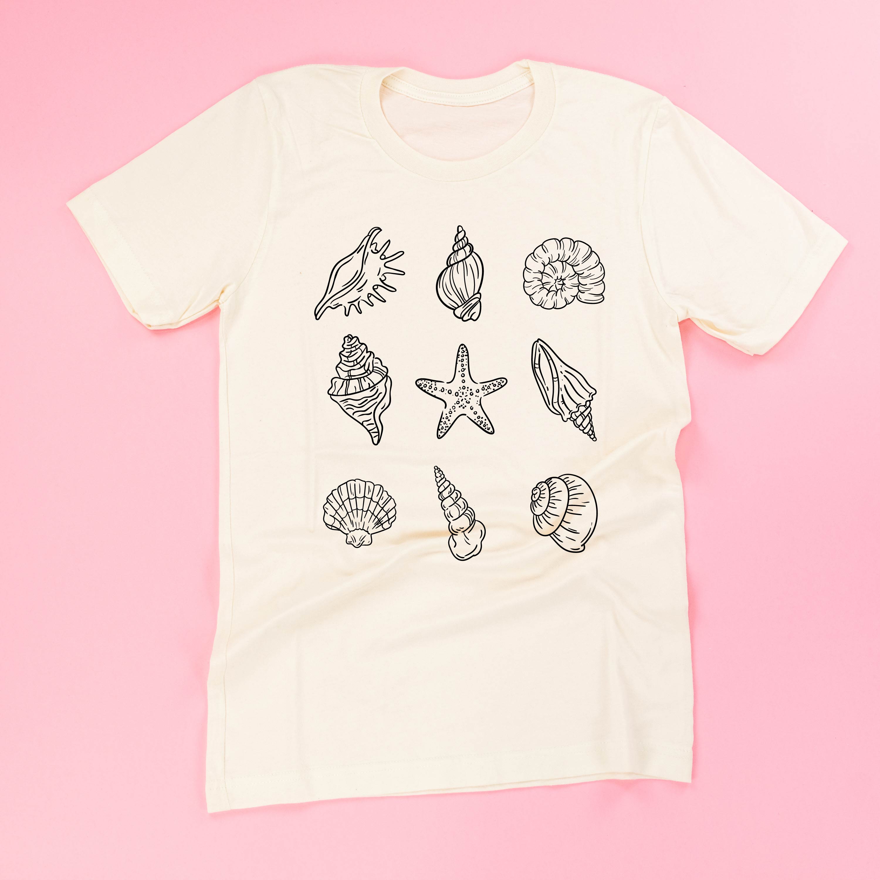 3x3 Seashells - Unisex Tee