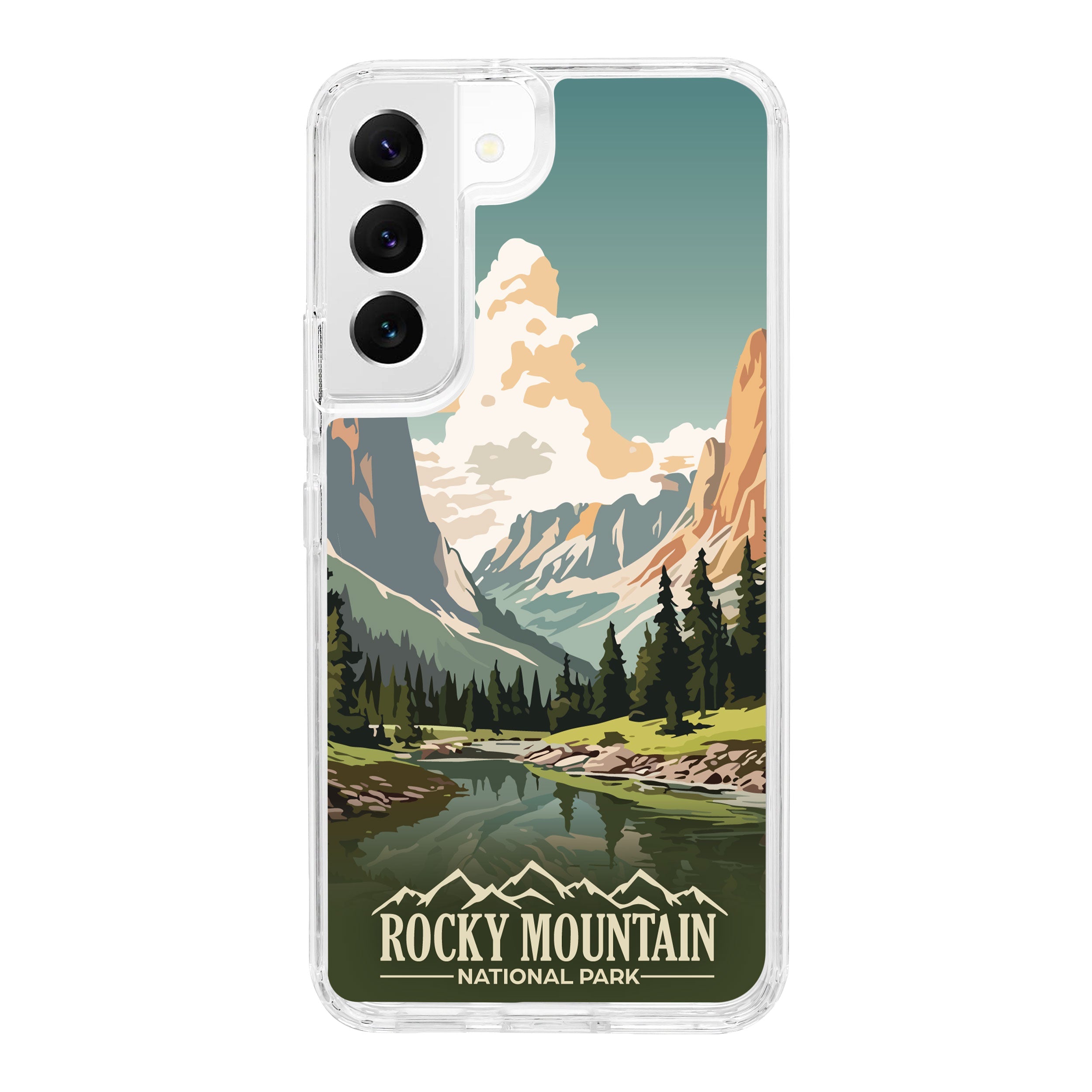 National Parks Rocky Mountain HD Samsung Galaxy S24 Phone Case