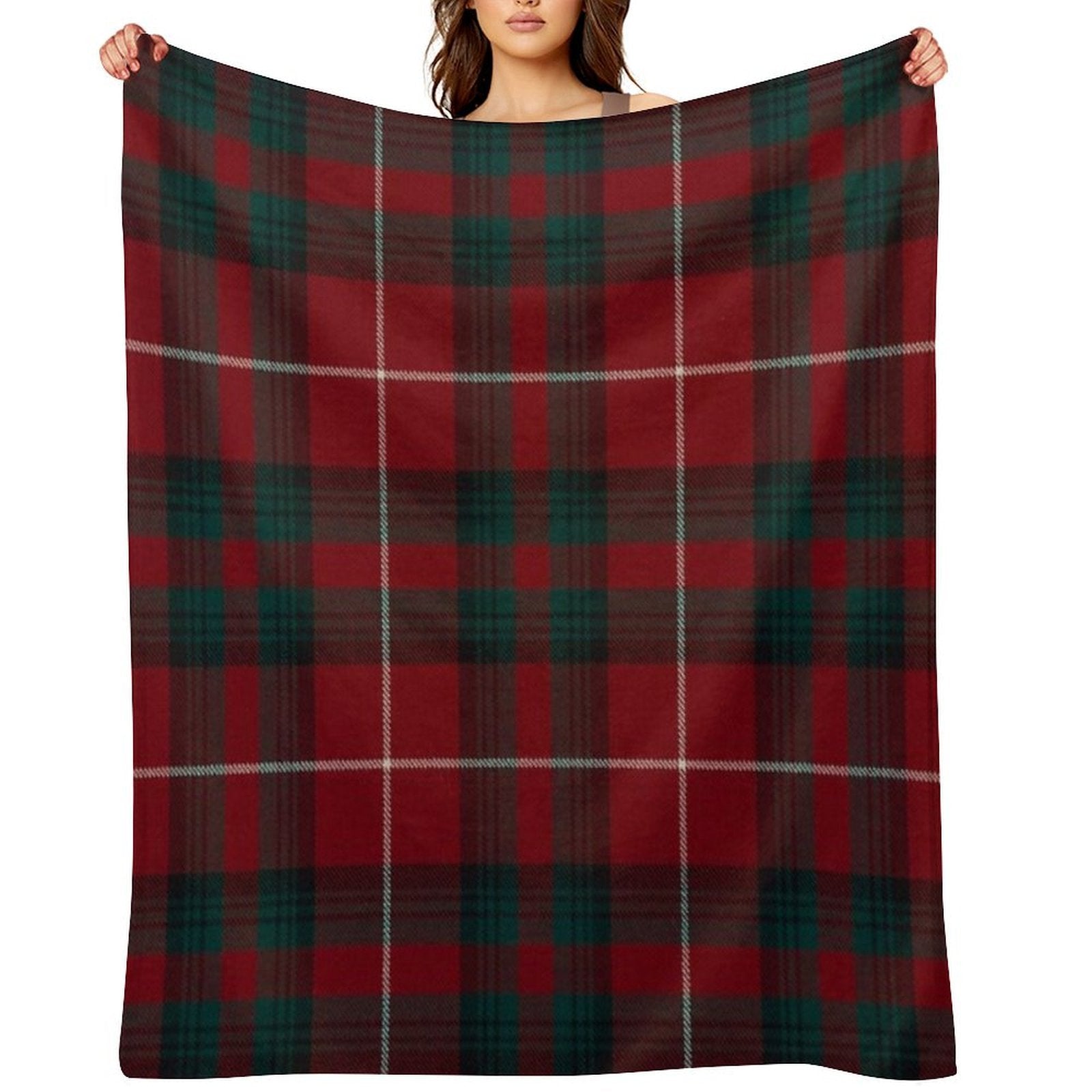 Stuart Of Bute Scottish Tartan Throw Blanket