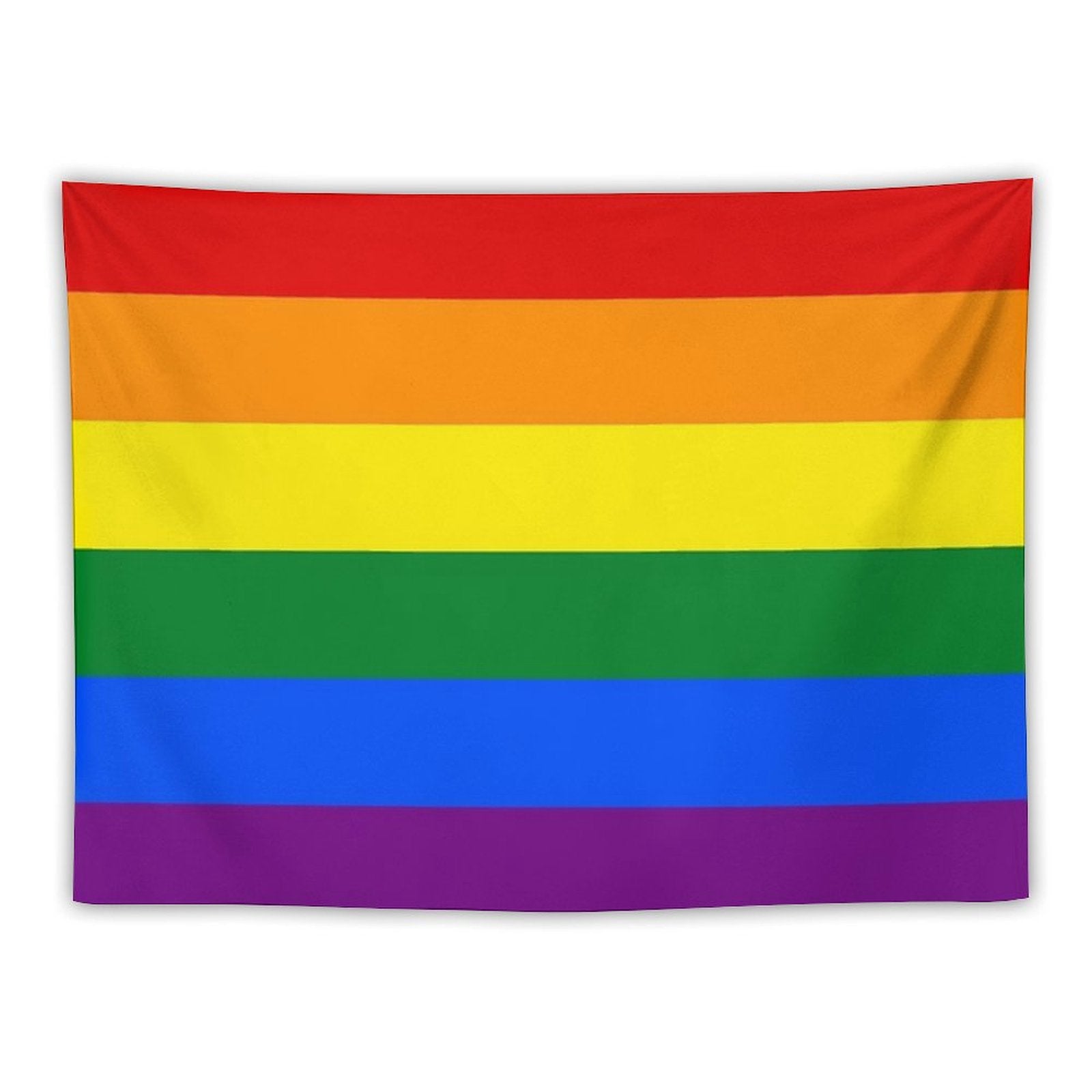 Gay Pride Rainbow Flag Tapestry