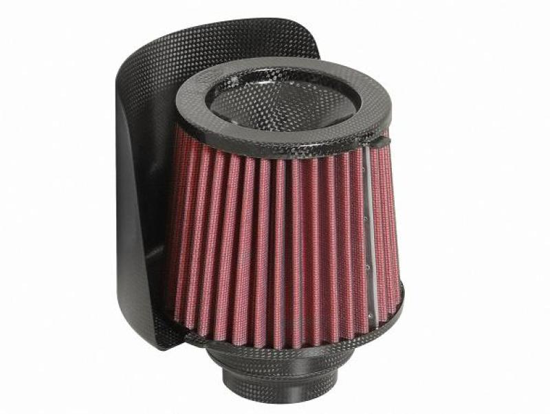 BMC Universal 90mm Conical Carbon Racing Filter w/Shield &amp;amp; Reducer
