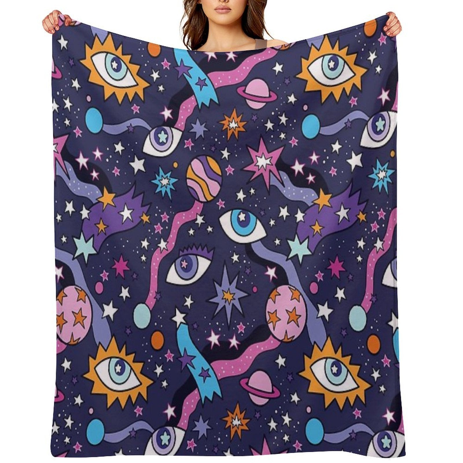 Stargazing Throw Blanket