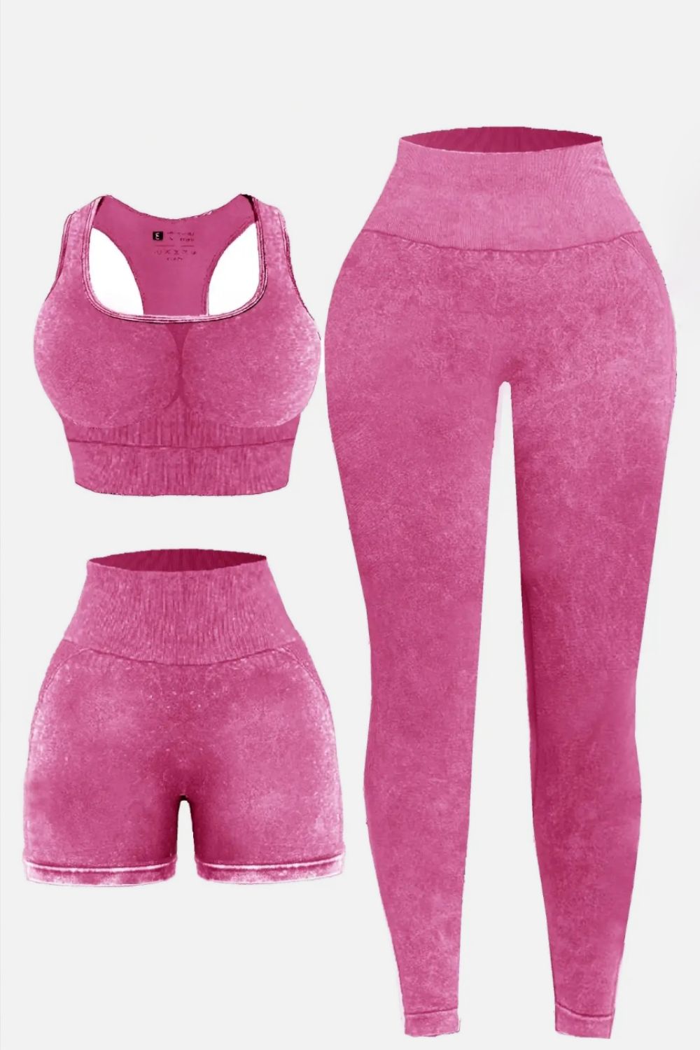 Snatched &amp;amp; Sculpted 3-Piece Seamless Activewear Set