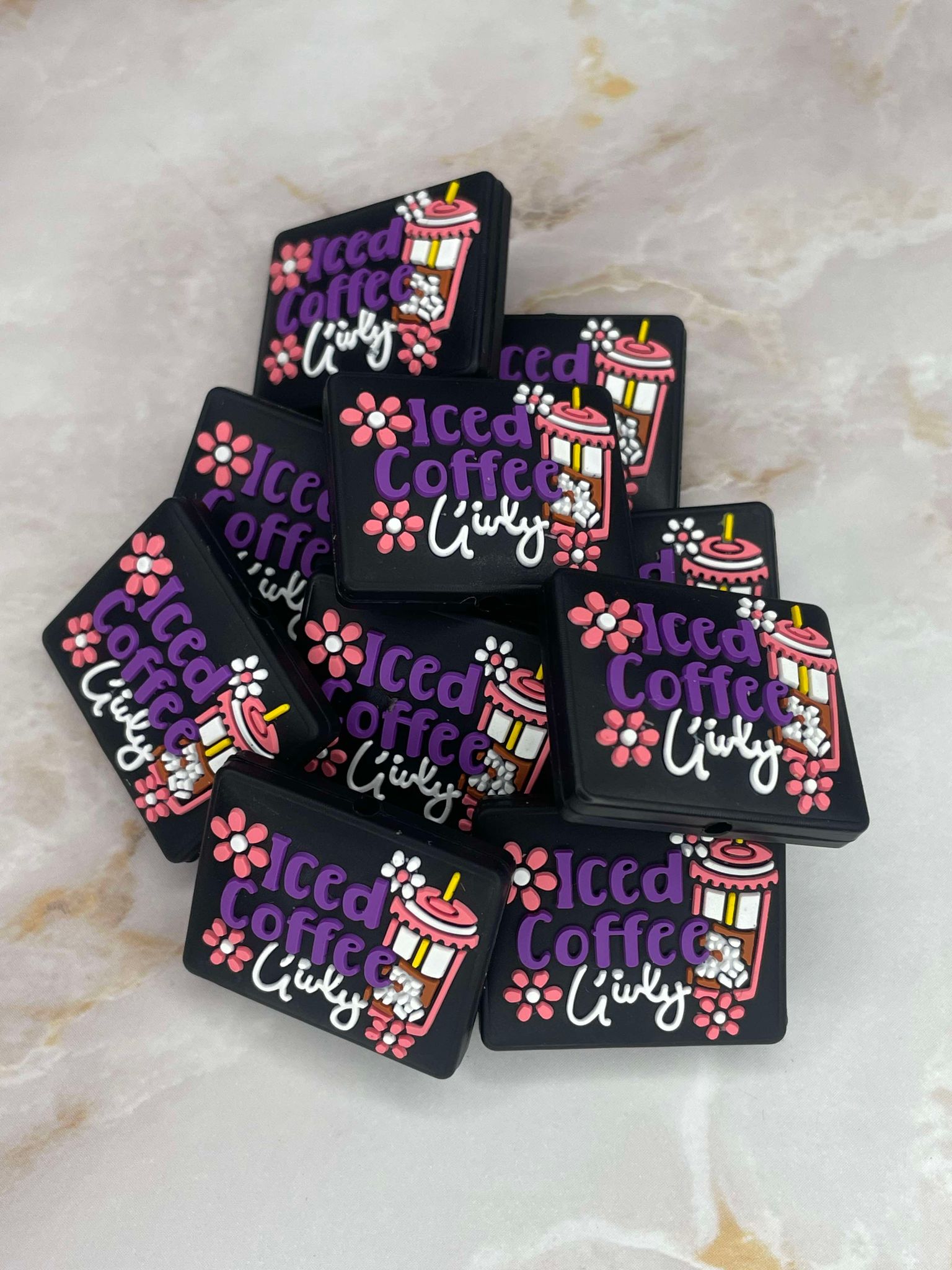 ICED COFFEE GIRLY SILICONE FOCAL D431 (1ct)