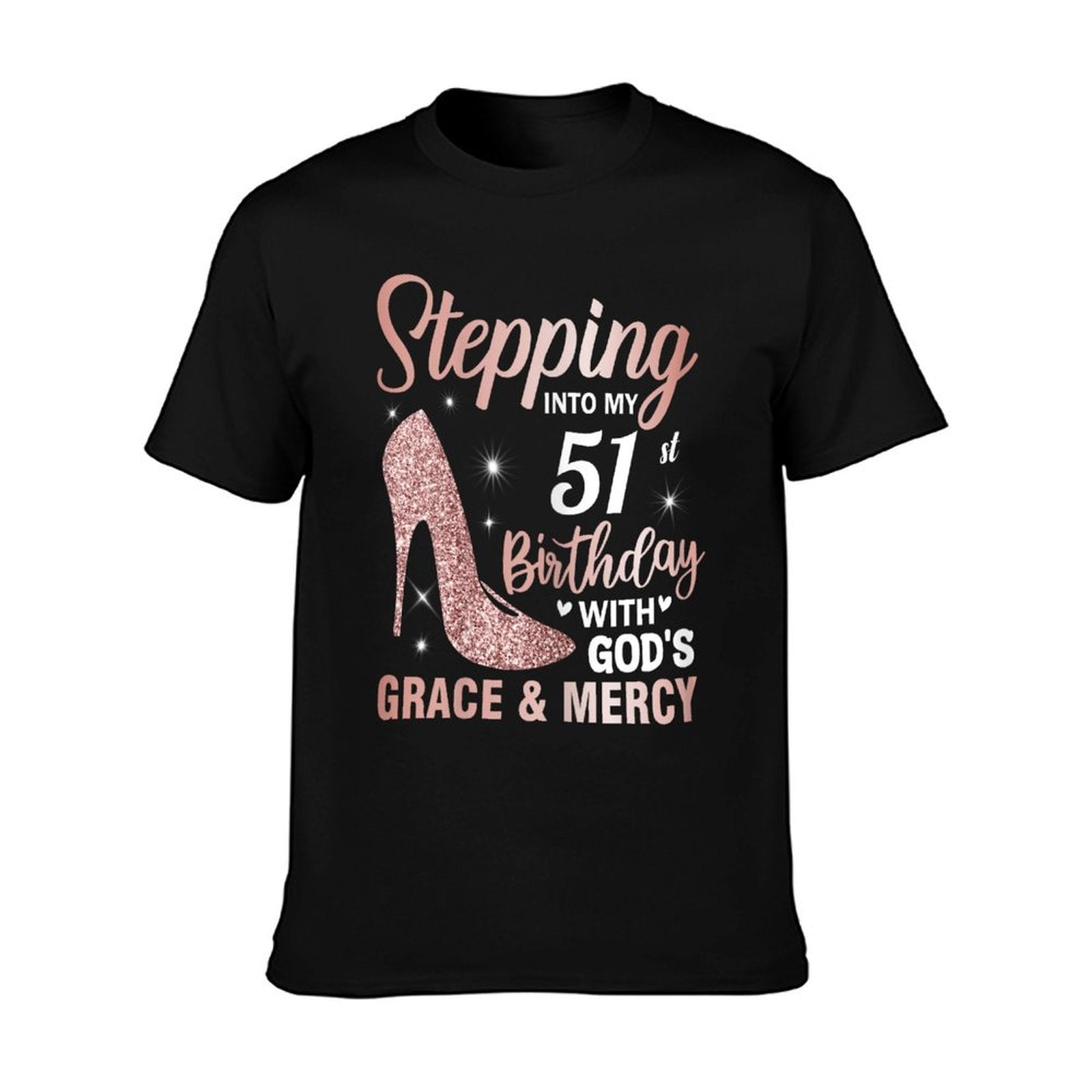 Stepping Into My 51st Birthday Women 51 Year Old Bday T-Shirt